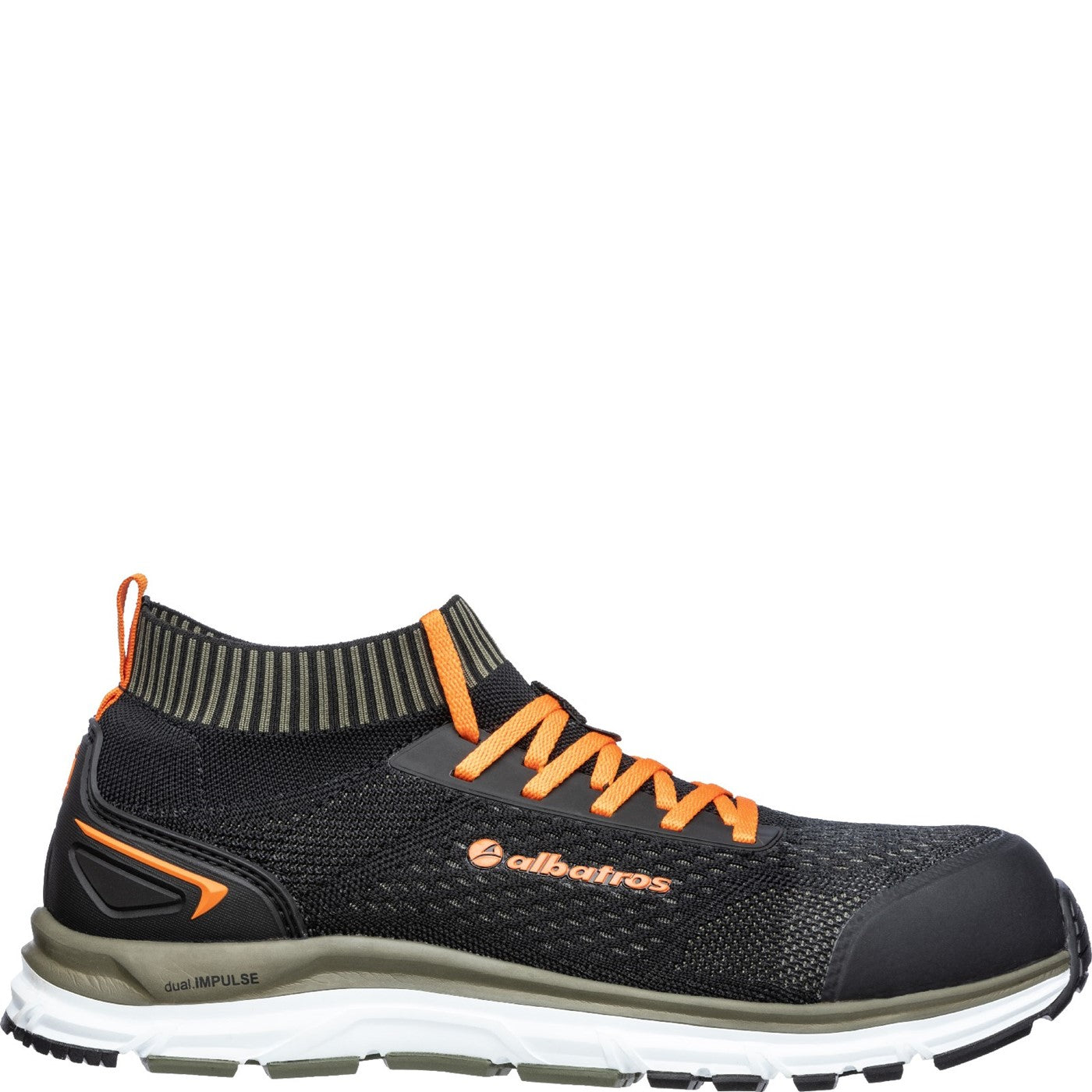 Albatros Ultimate Impulse Low Safety Shoe S1 Black/Olive