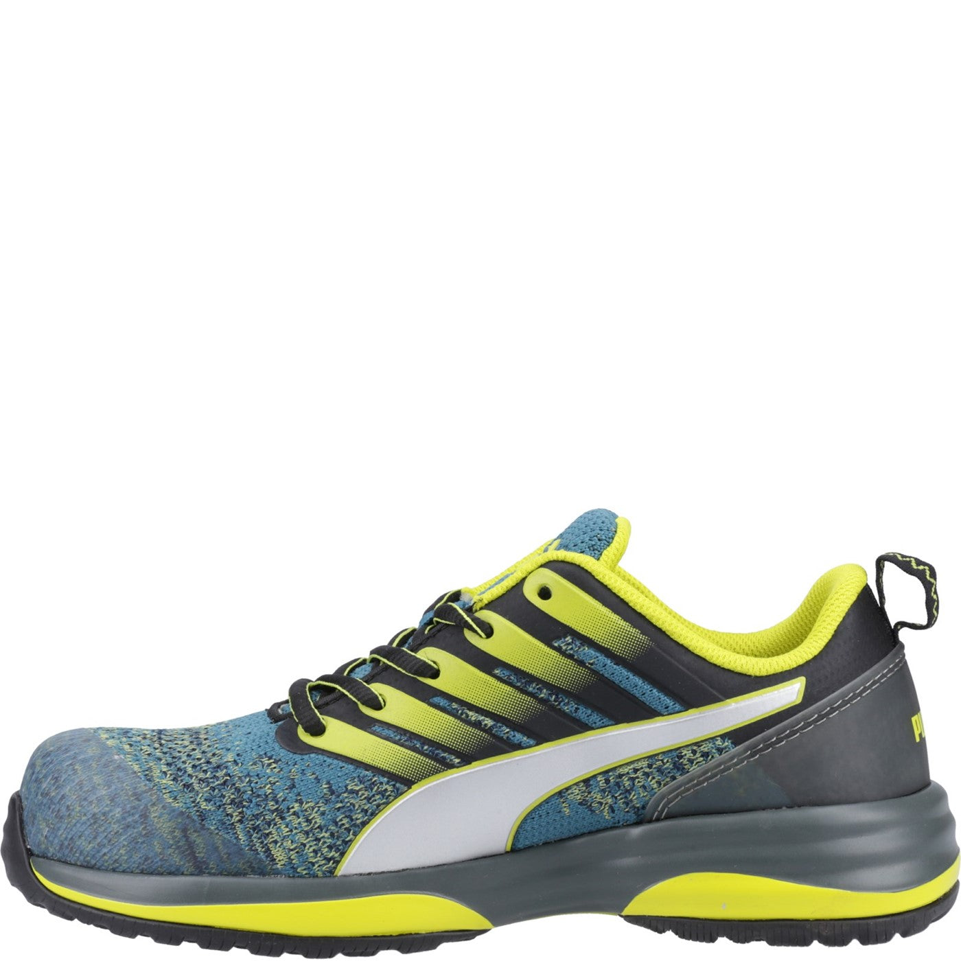 Puma Safety Charge Low Safety Trainer S1 Green/Combined