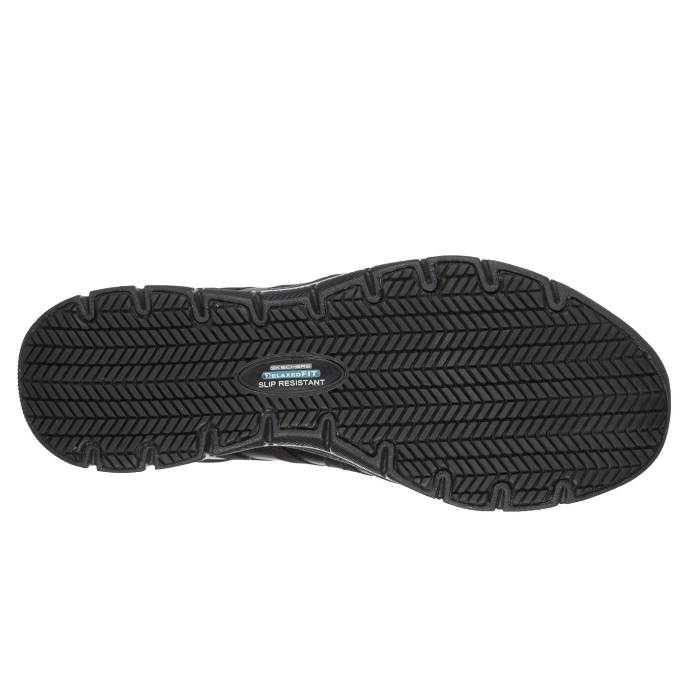 Skechers Workwear Ghenter Dagsby Occupational Shoes OB Black