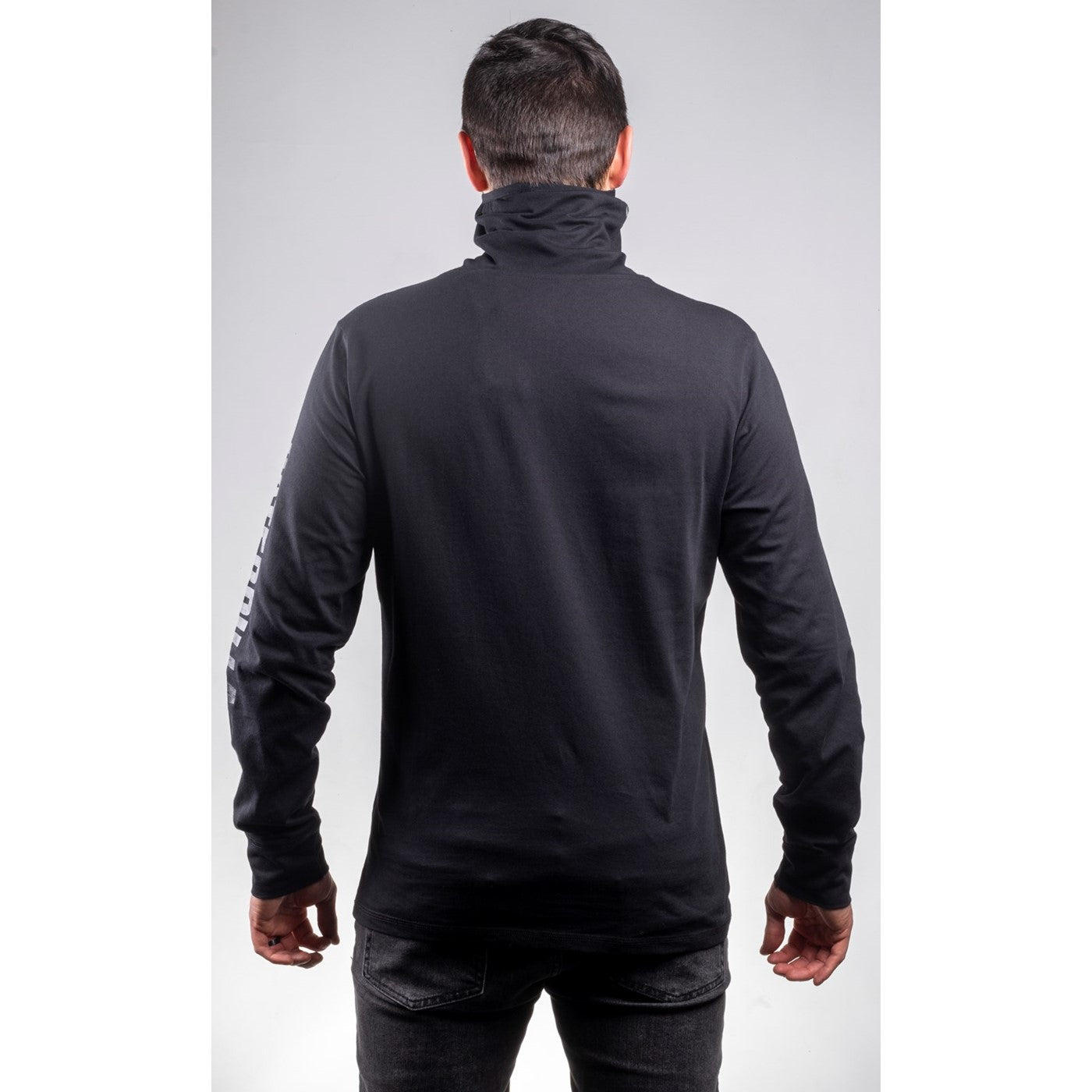 Caterpillar Viraloff Long Sleeve Gaiter Tee Black