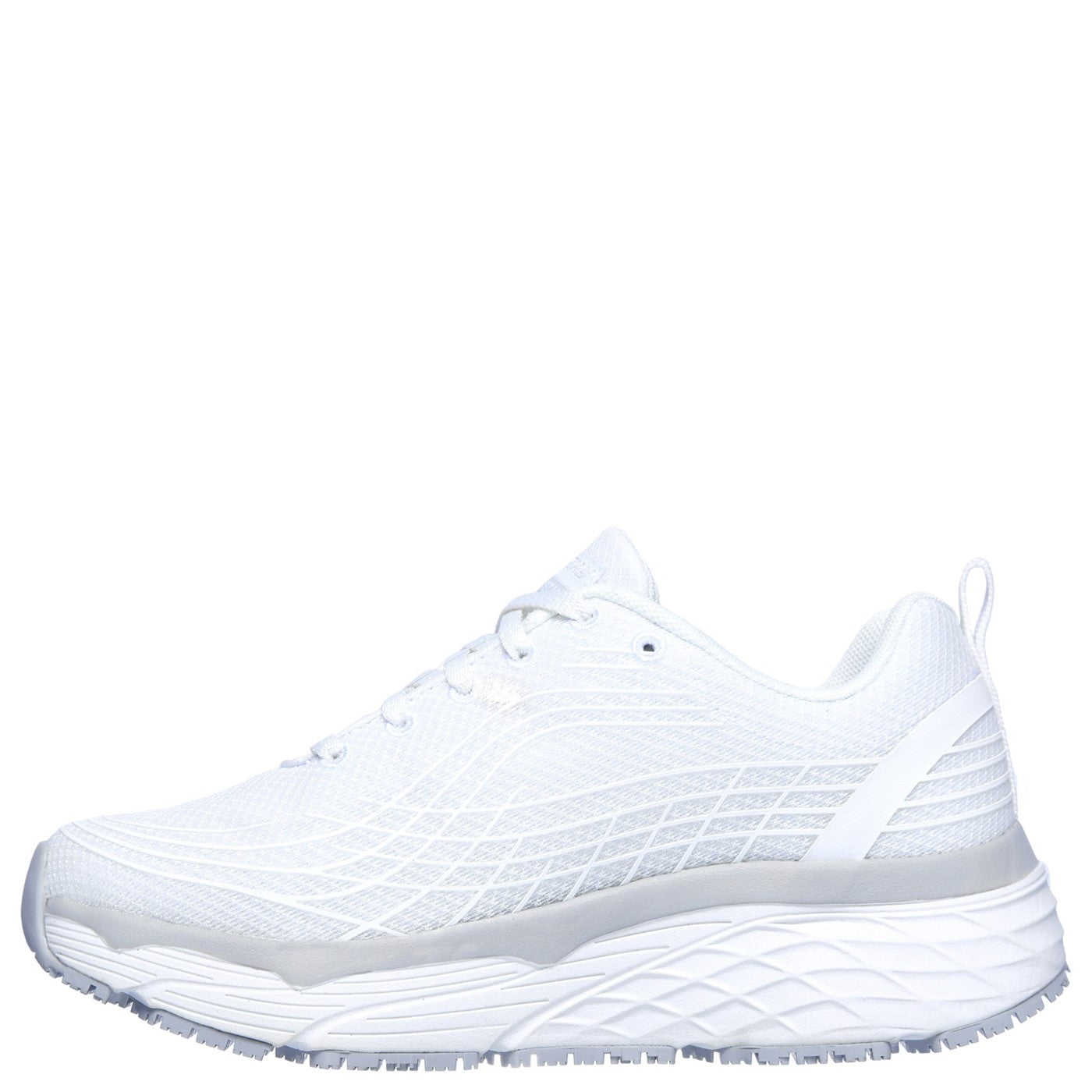 Skechers Workwear Max Cushioning Elite Sr Occupational Shoes OB White