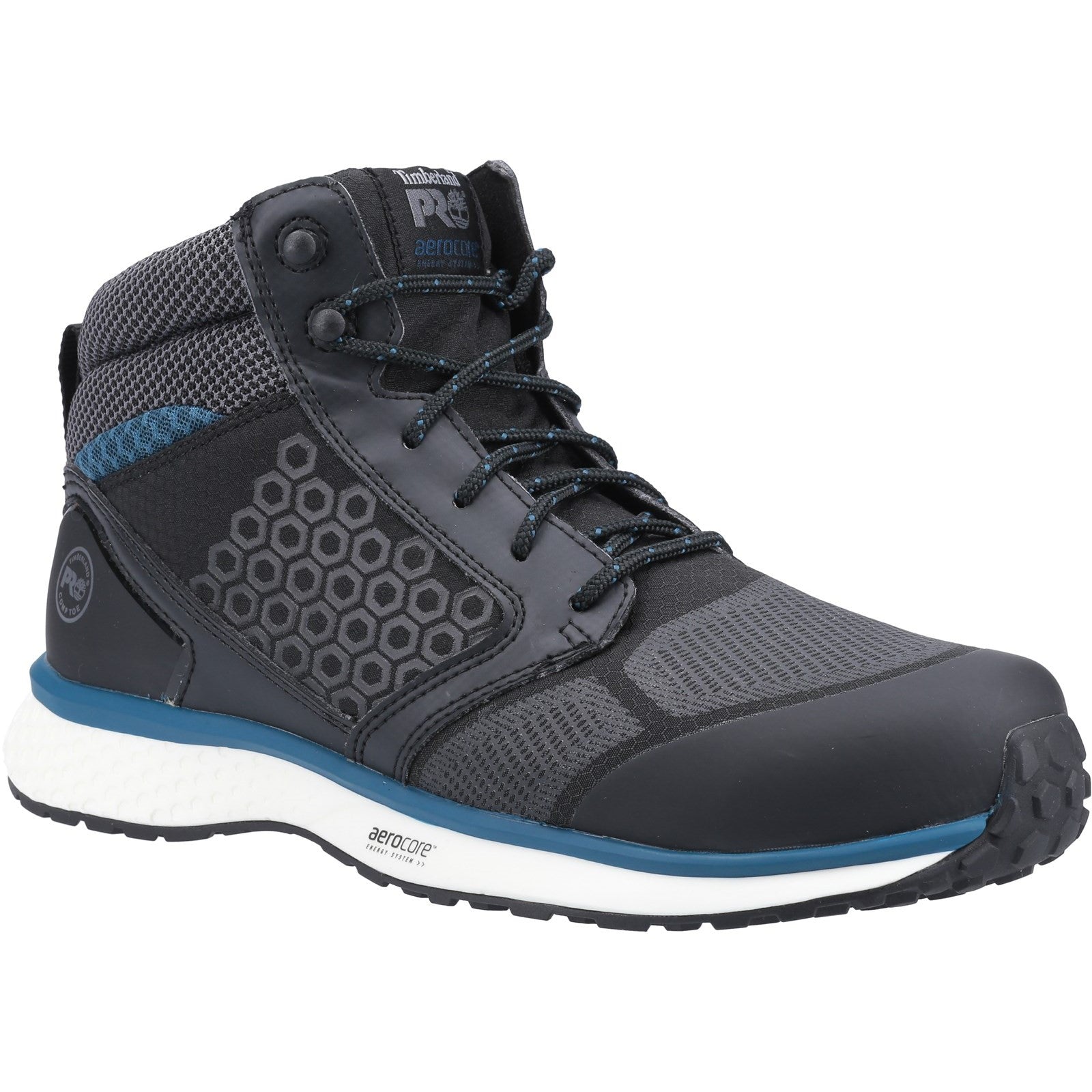 Timberland Pro Reaxion Mid Composite Safety Boot S3 Black/Blue