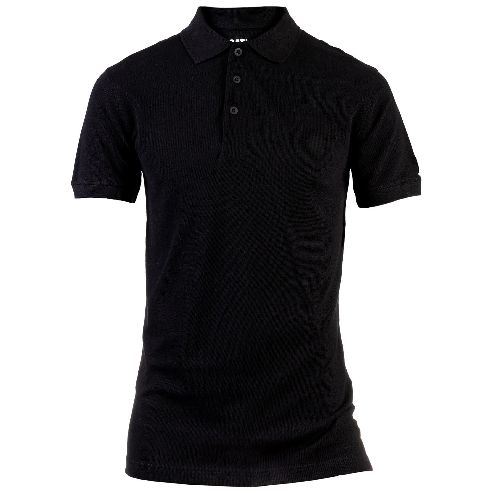 Caterpillar Essentials Polo Shirt Black