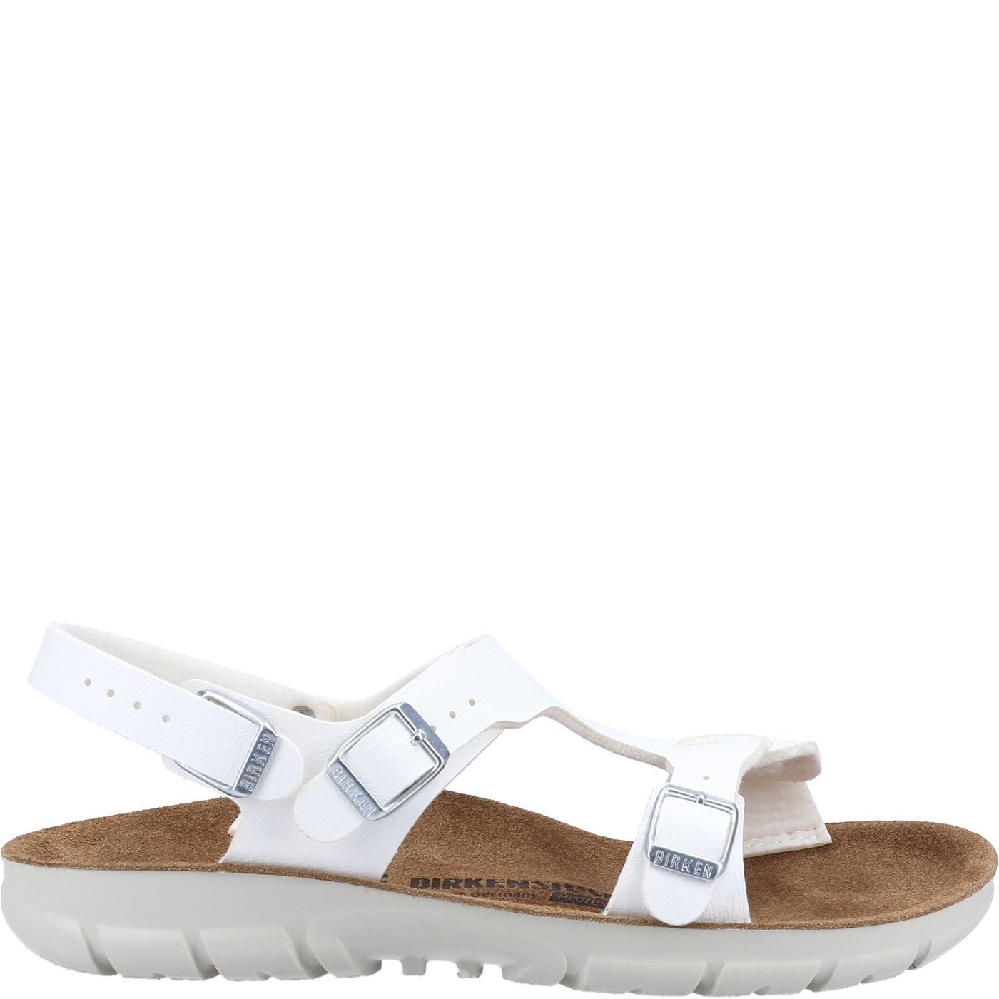 Birkenstock Saragossa Birko-Flor Sandal White