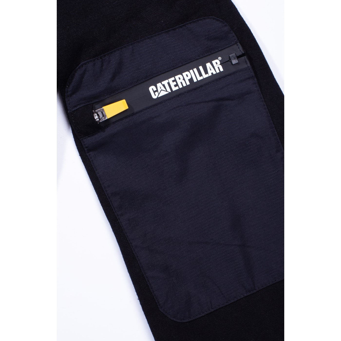 Caterpillar Loopback Full Zip Hoodie Black