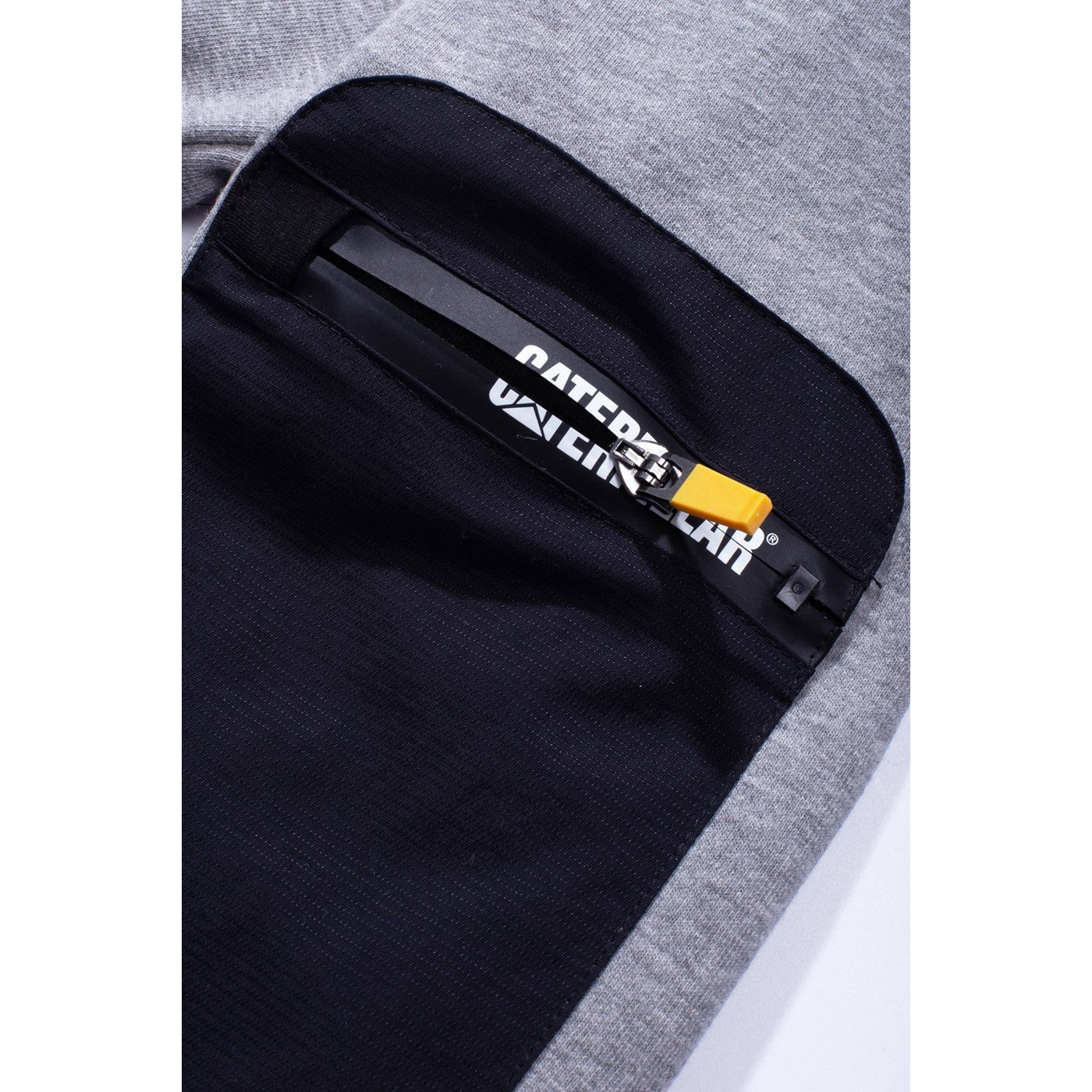 Caterpillar Loopback Full Zip Hoodie Grey