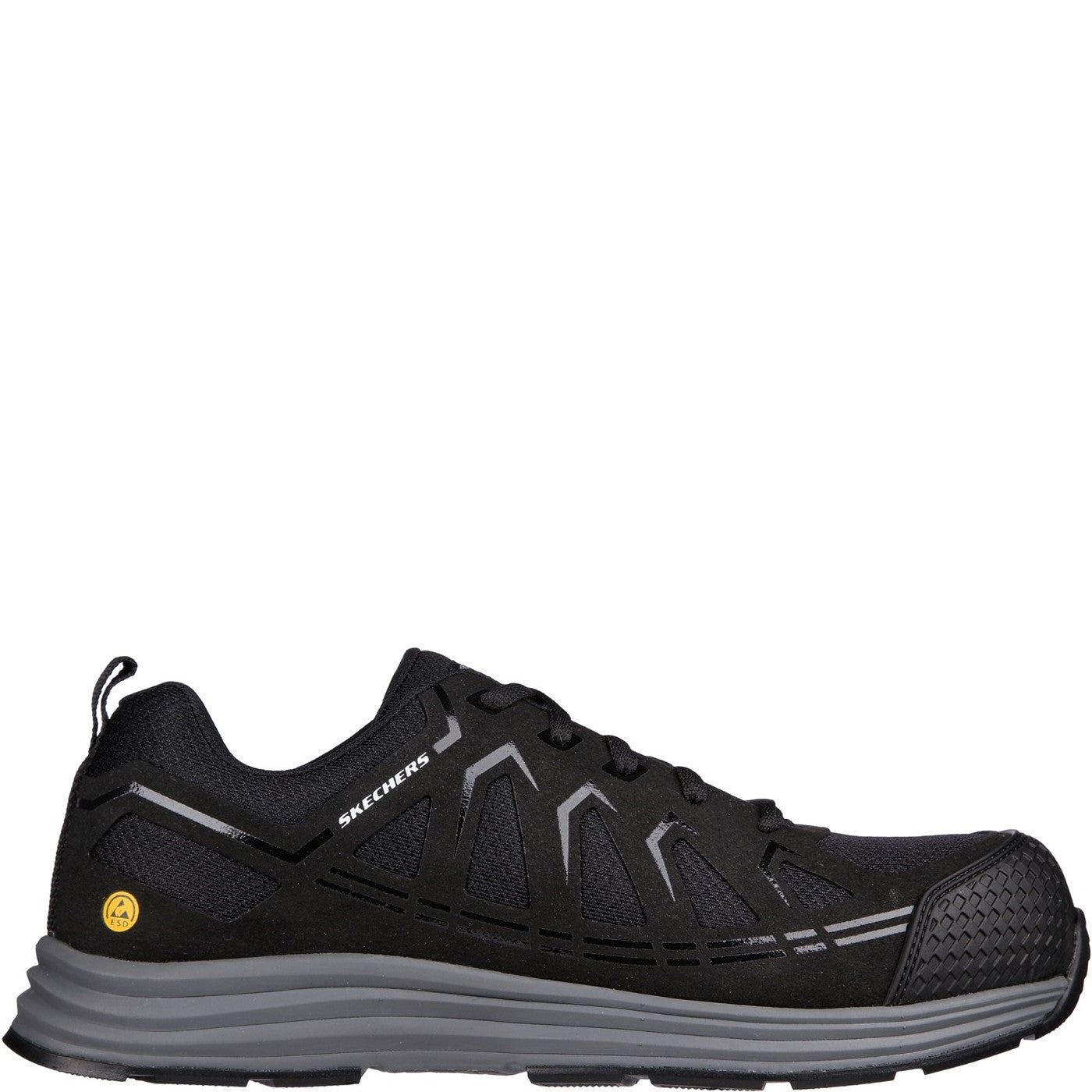 Skechers Workwear Malad II Safety Trainers S1 Black