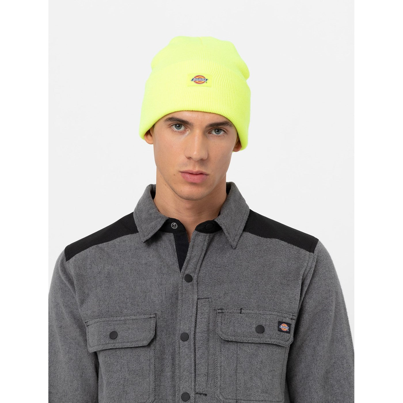Dickies Acrylic Cuffed Beanie Neon Yellow