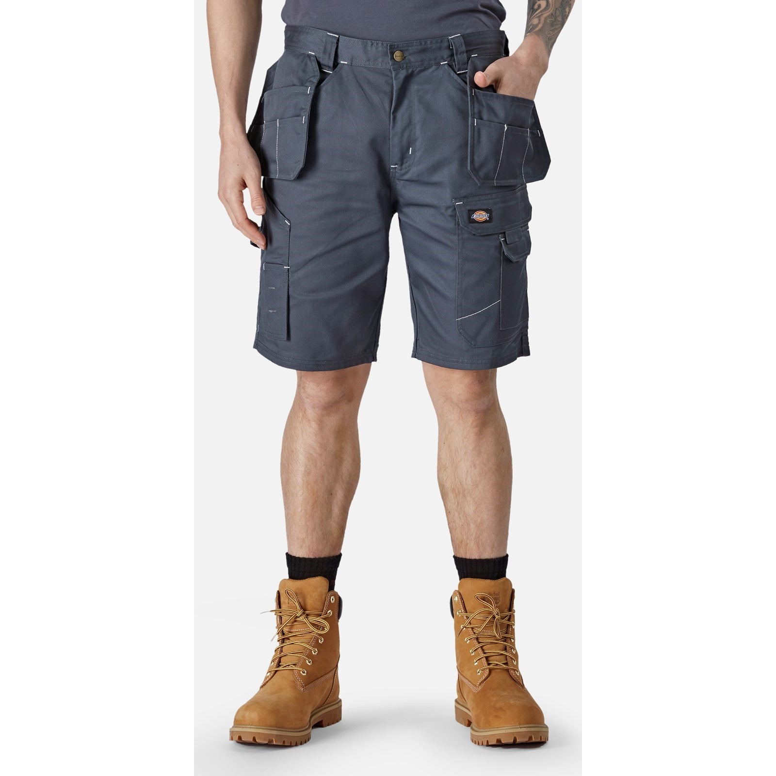 Dickies Redhawk Pro Work Shorts Grey