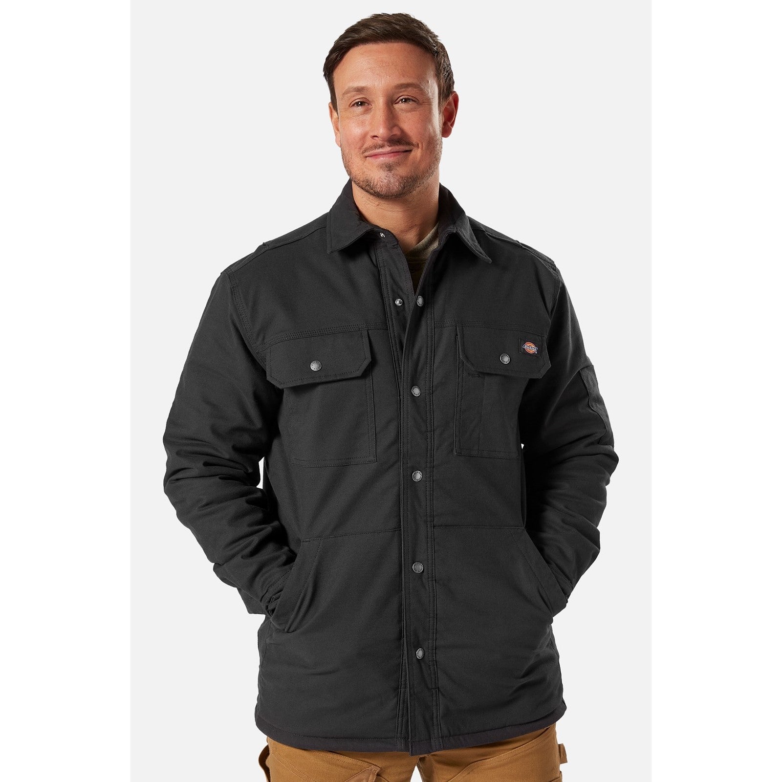 Dickies Flex Duck Shirt Jacket Black
