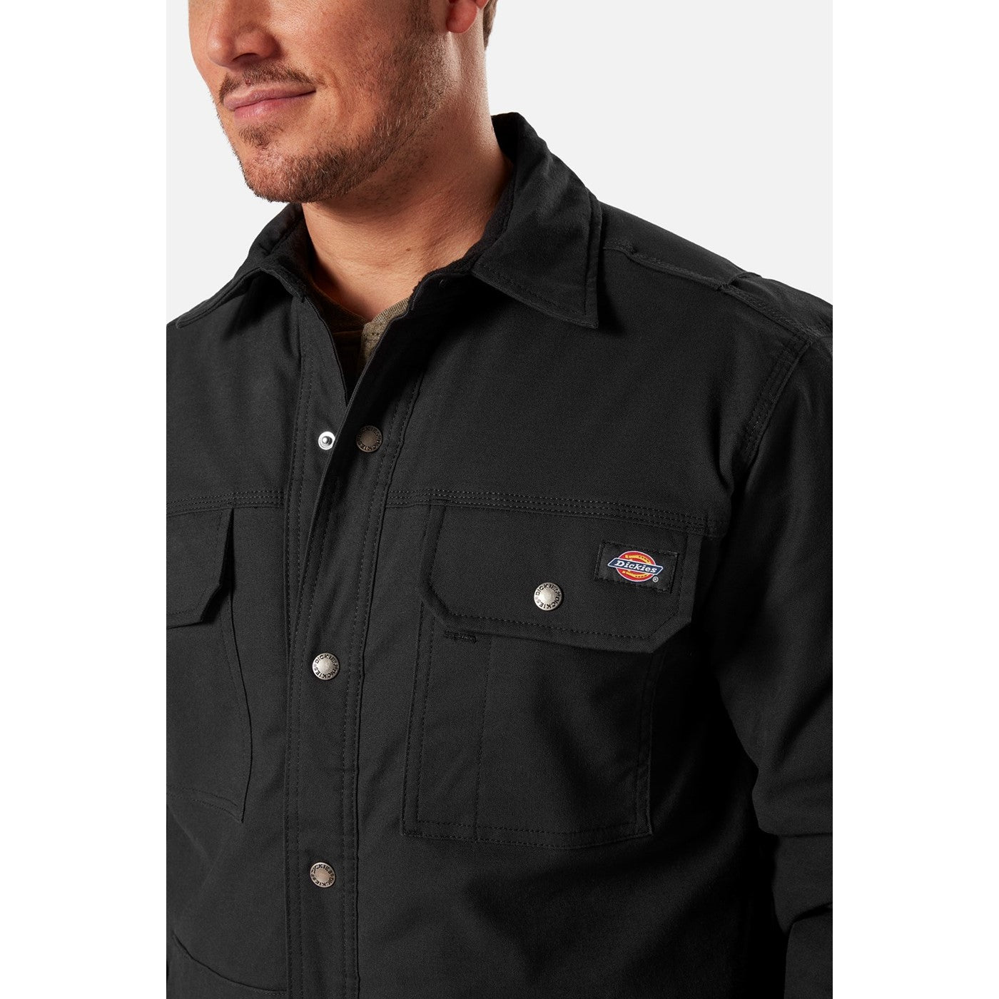 Dickies Flex Duck Shirt Jacket Black