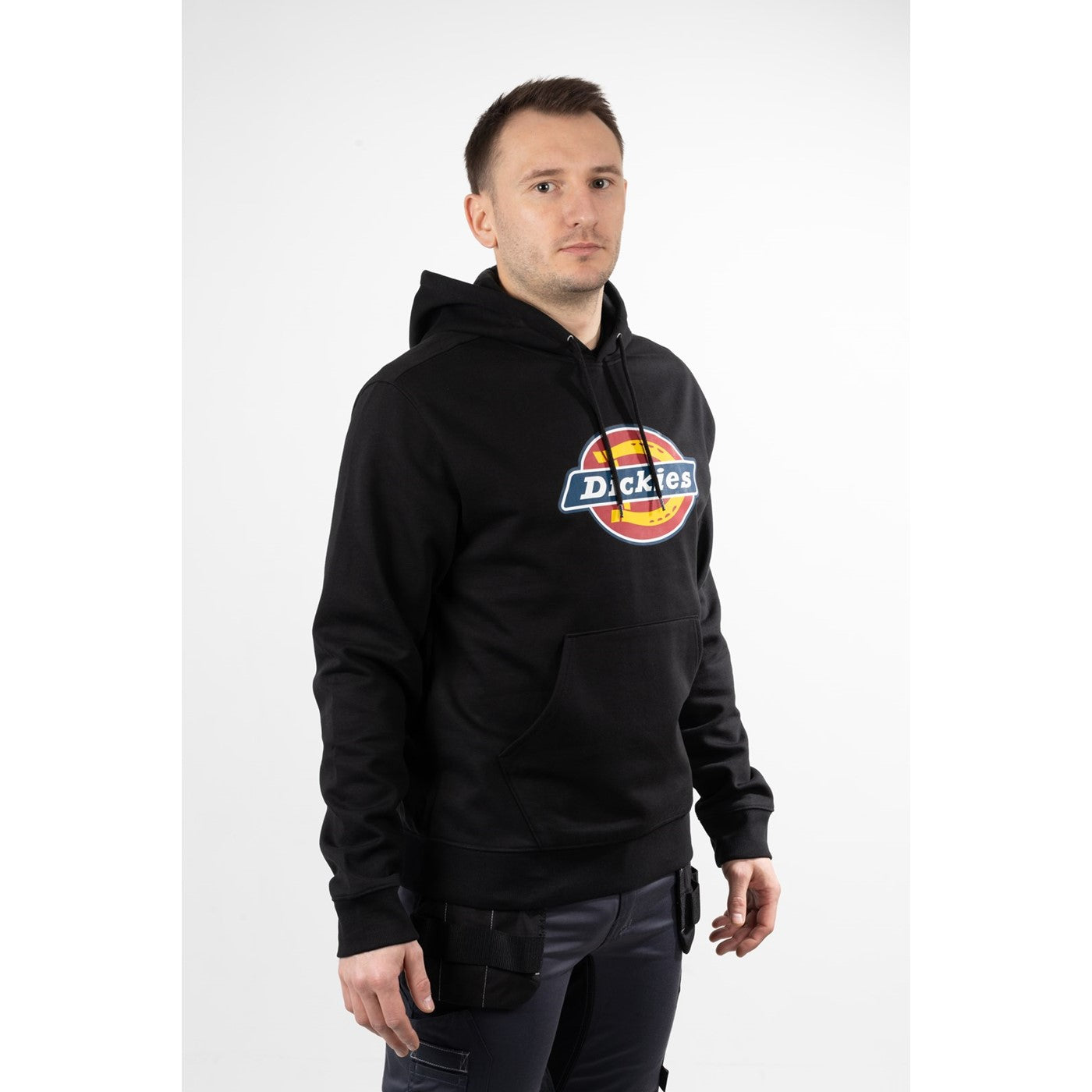 Dickies Logo Graphic Fleece Hoodie Black