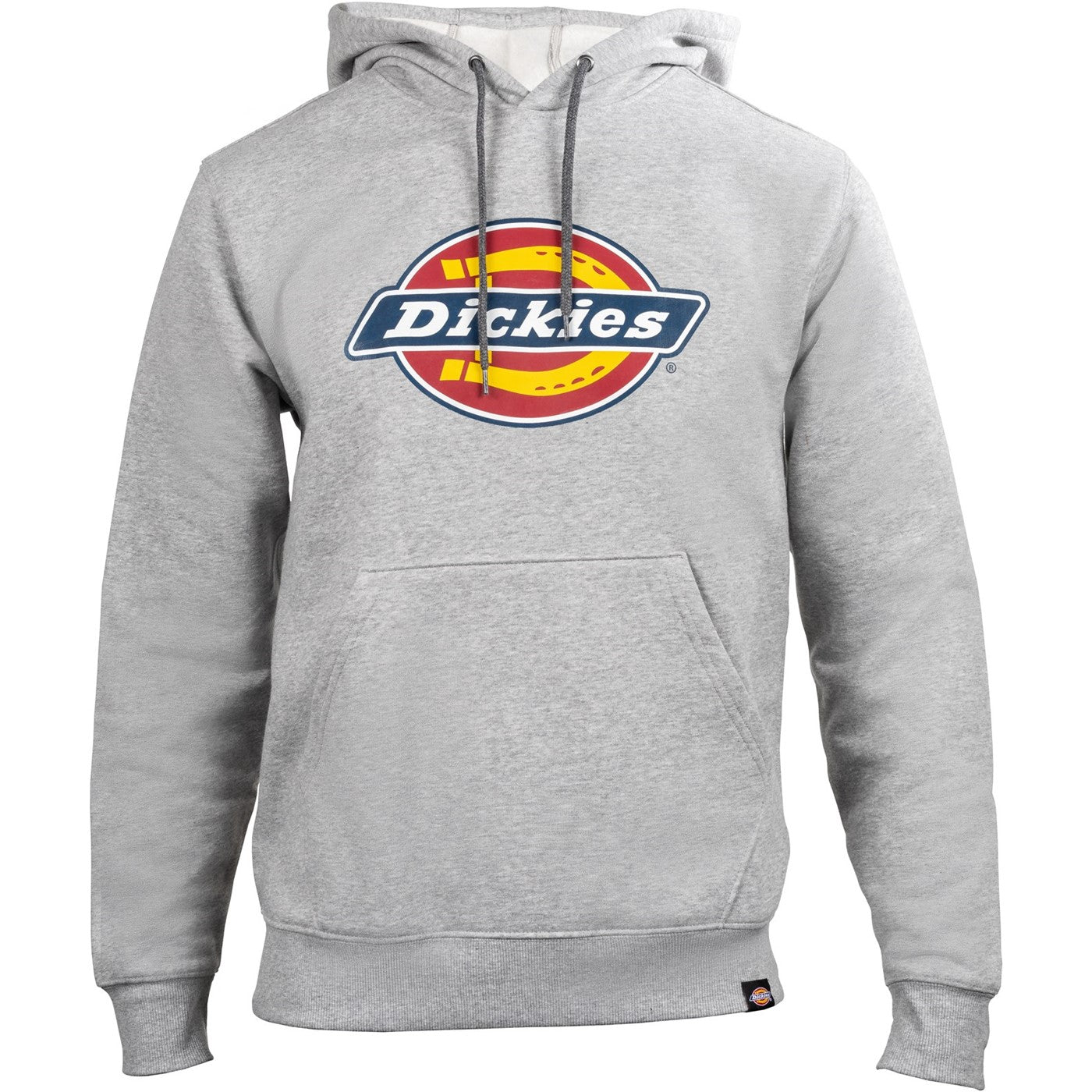 Dickies Logo Graphic Fleece Hoodie Heather Grey