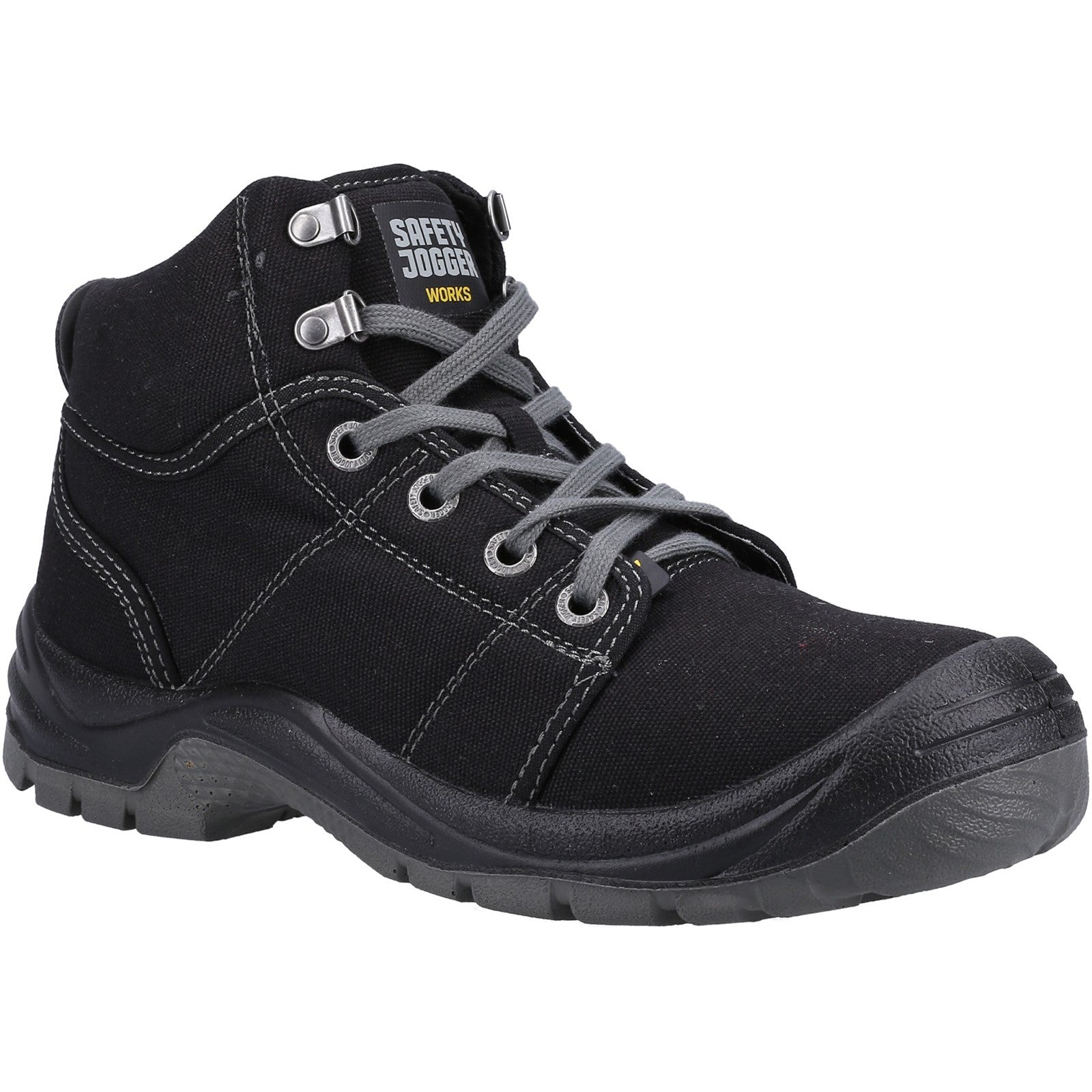 Safety Jogger Desert S1P Safety Boots S1 Black/Dark Grey