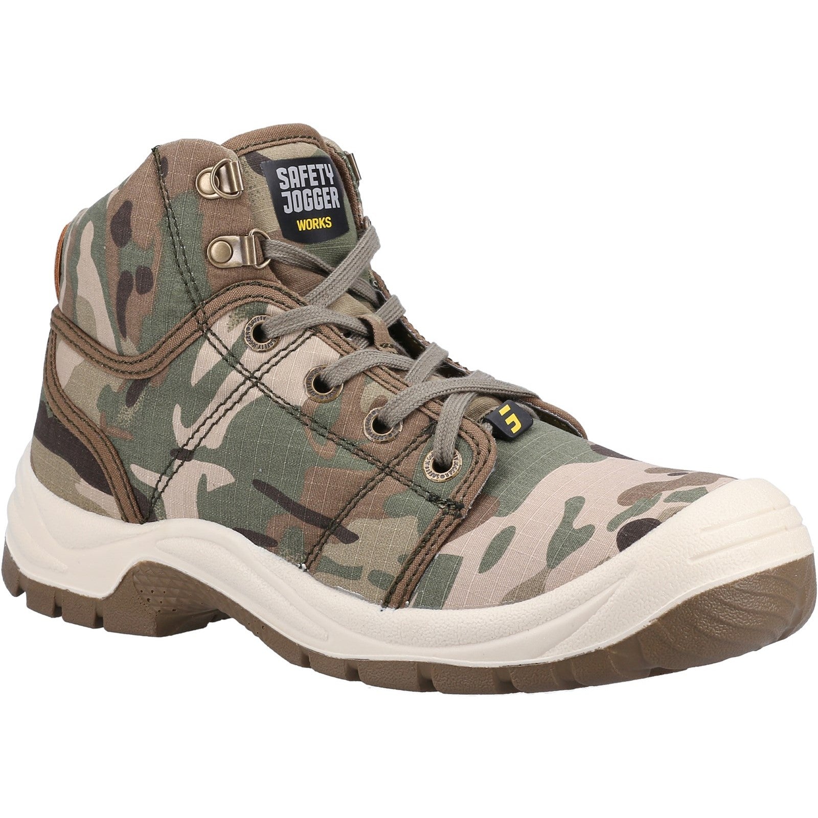 Safety Jogger Desert S1P Safety Boots S1 Multicoloured
