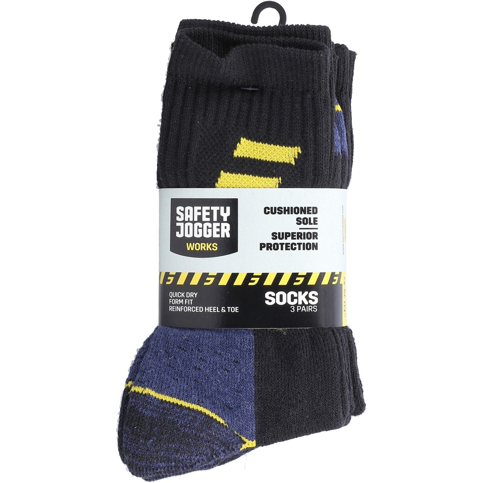 Safety Jogger SJ Sock Black/Yellow