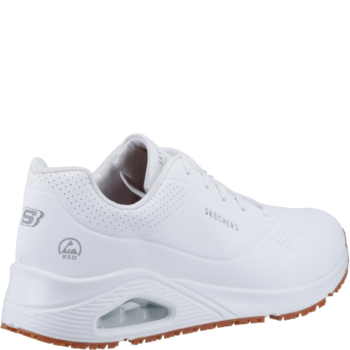Skechers Workwear Work Relaxed Fit: Uno SR Safety Shoe O1 White