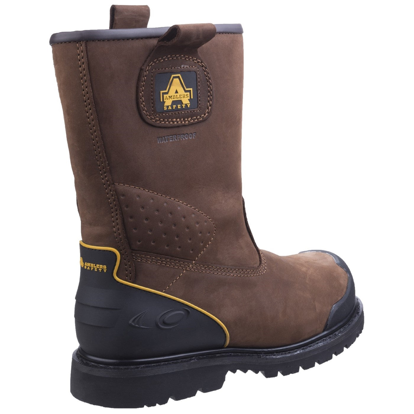 Amblers Safety FS223 Goodyear Welted Waterproof Industrial Safety Boot S3 Brown