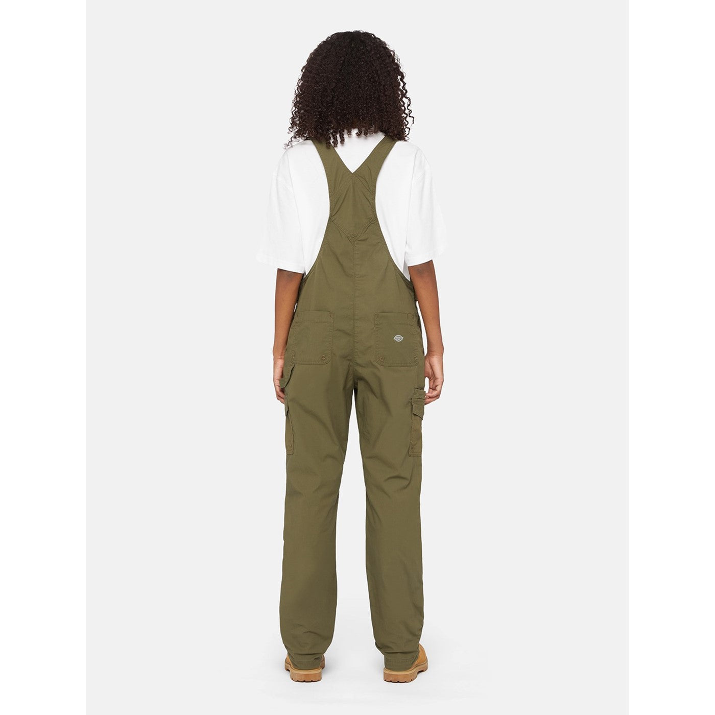 Dickies Protective Bib Rinsed Military Green