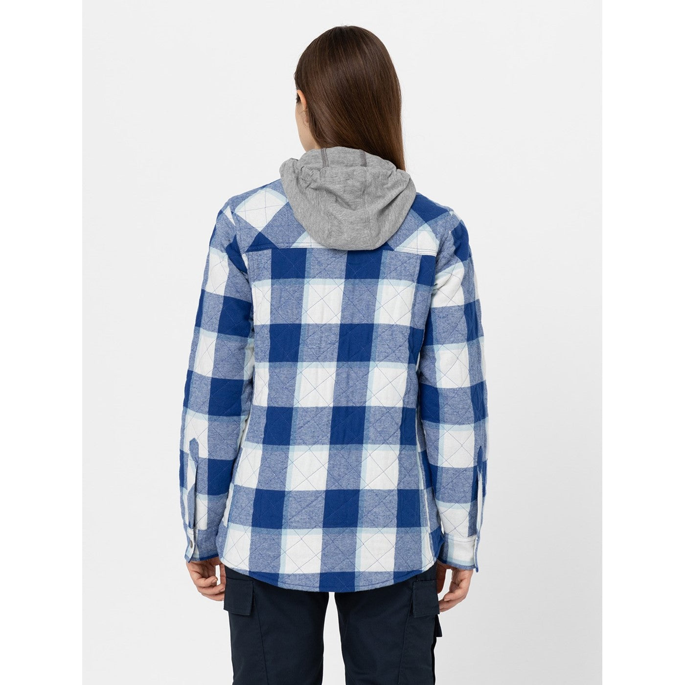 Dickies Flannel Shirt Jacket Surf Blue