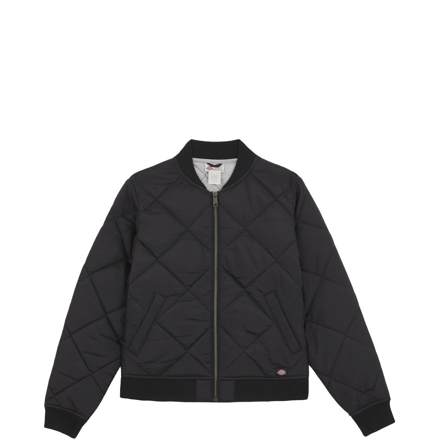 Dickies Quilted Bomber Jacket Black