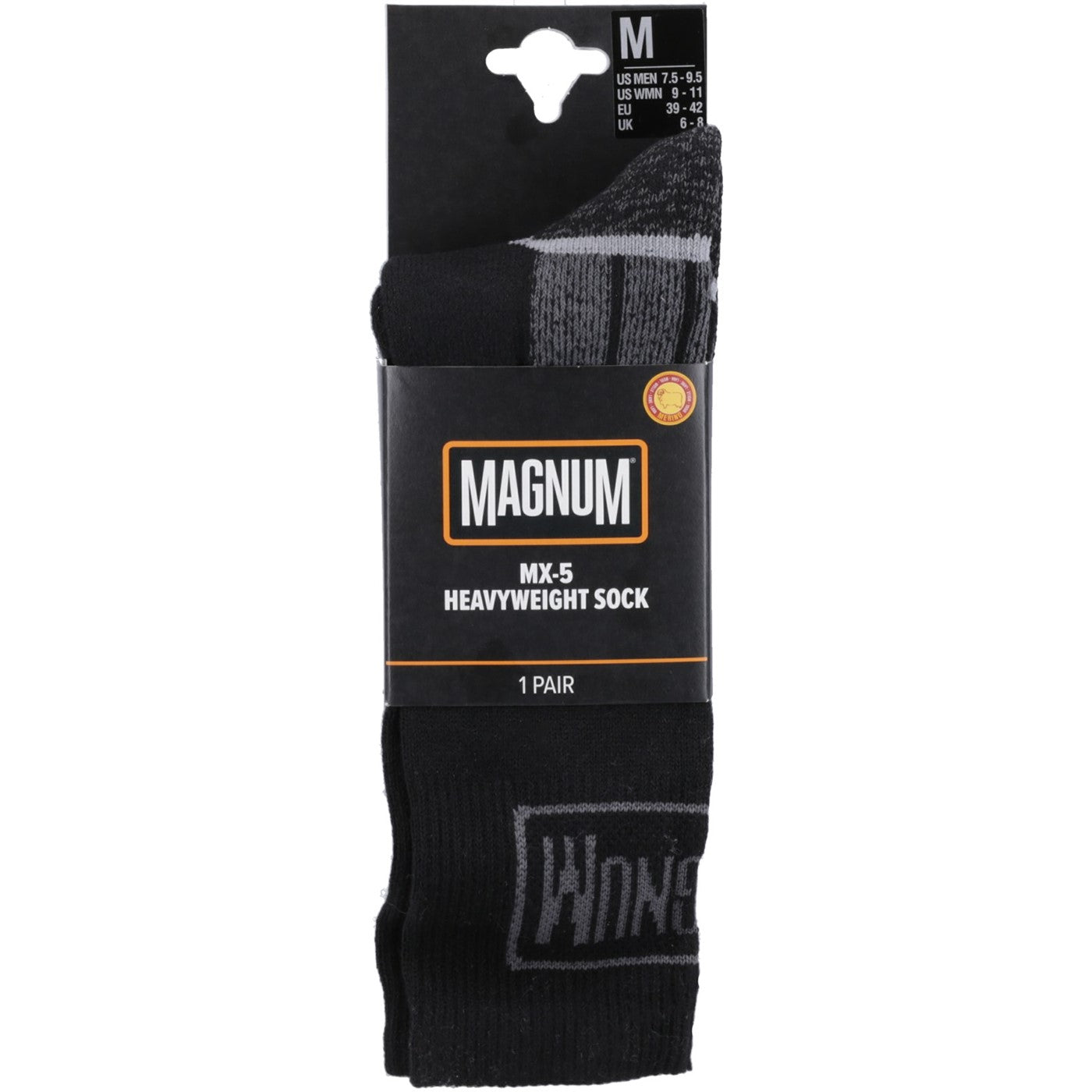 Magnum MX-5 Magnum Heavyweight Socks with Merino Wool (1pair) Black