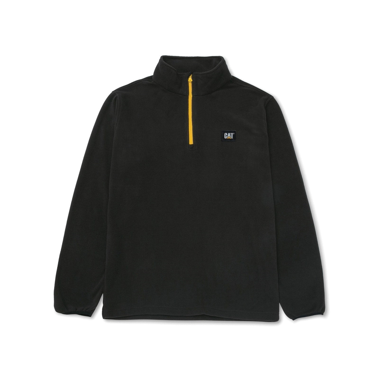 Caterpillar Cat Microfleece Quarter Zip Black/Yellow