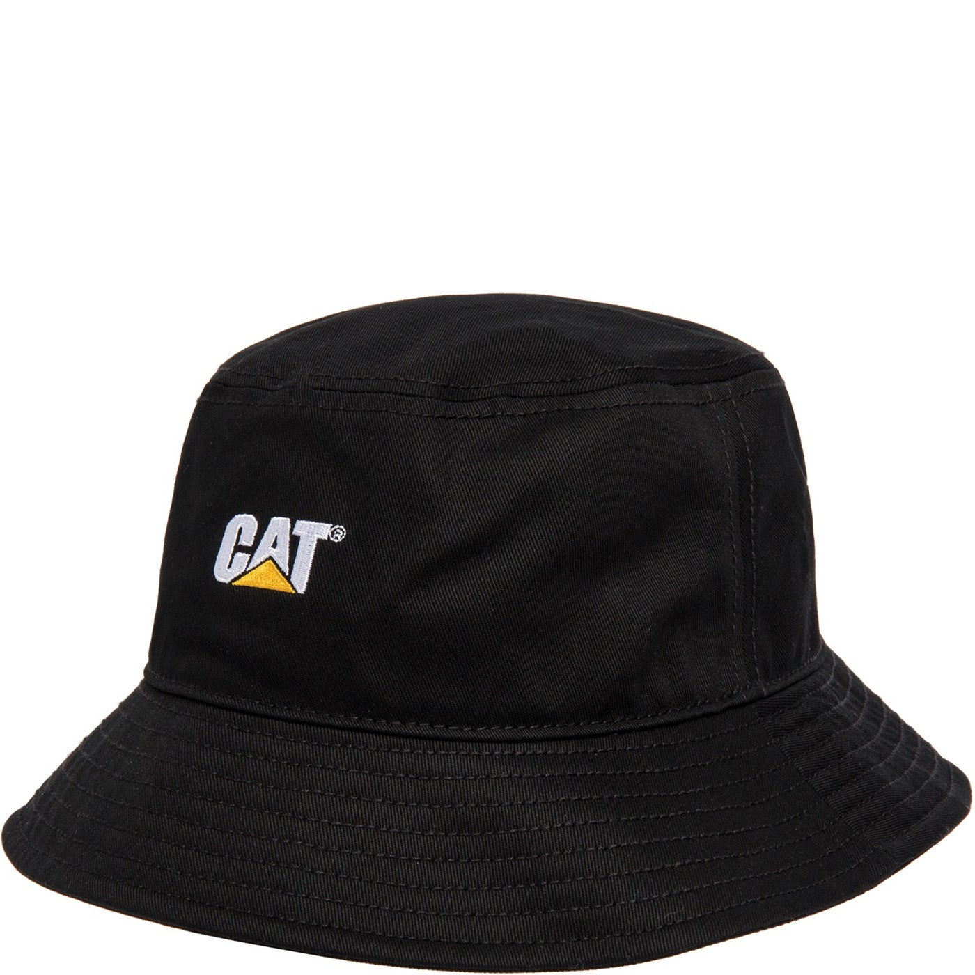 Caterpillar Bucket Hat Black