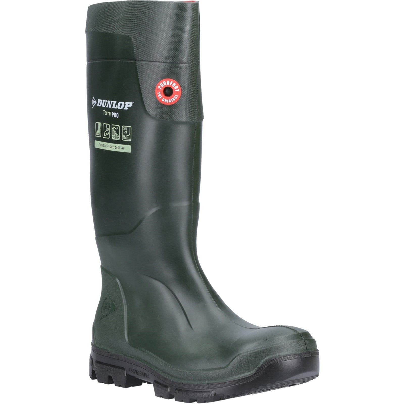 Dunlop TerraPro Wellington O4 Green