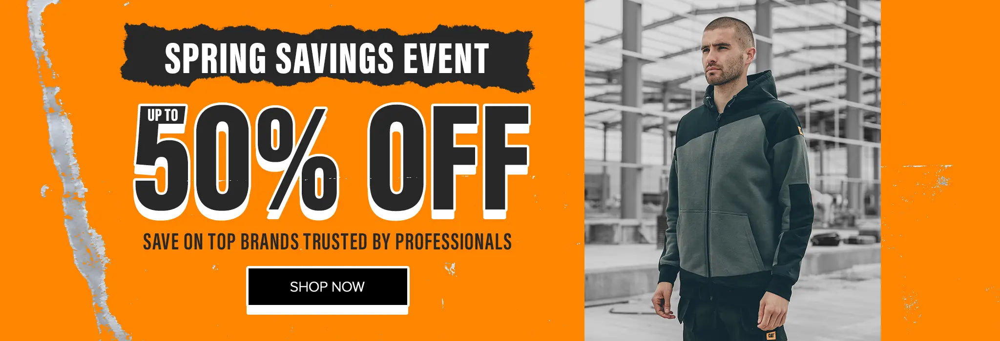 SPRING SAVINGS EVENT. UP TO 50% OFF. SAVE ON TOP BRANDS TRUSTED BY PROFESSIONALS. SHOP NOW