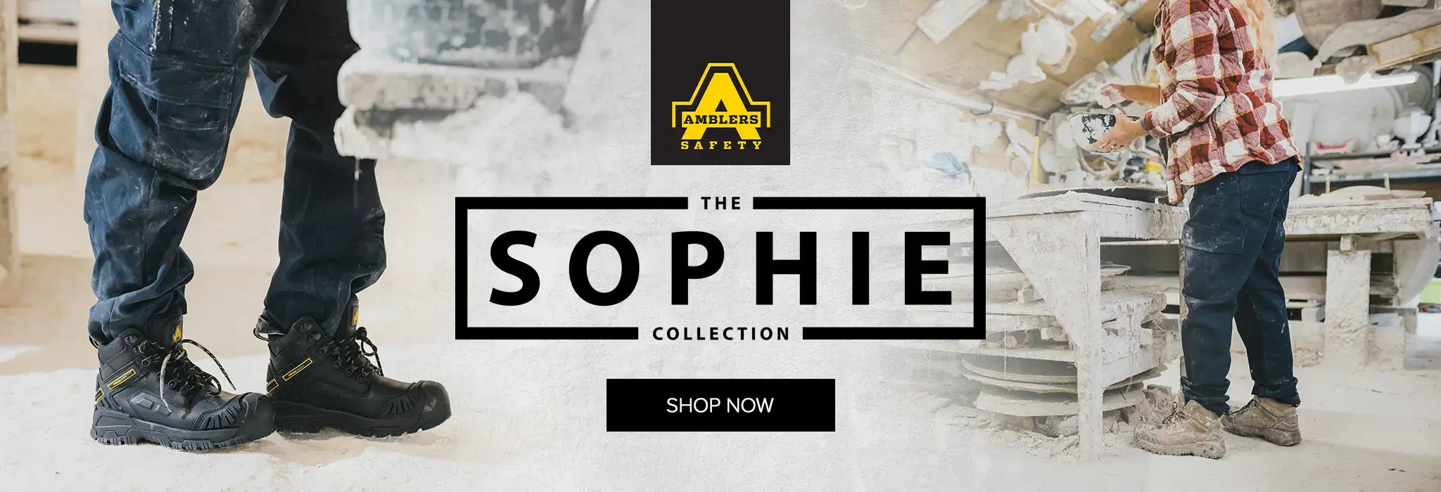 AMBLERS SAFETY THE SOPHIE COLLECTION. SHOP NOW