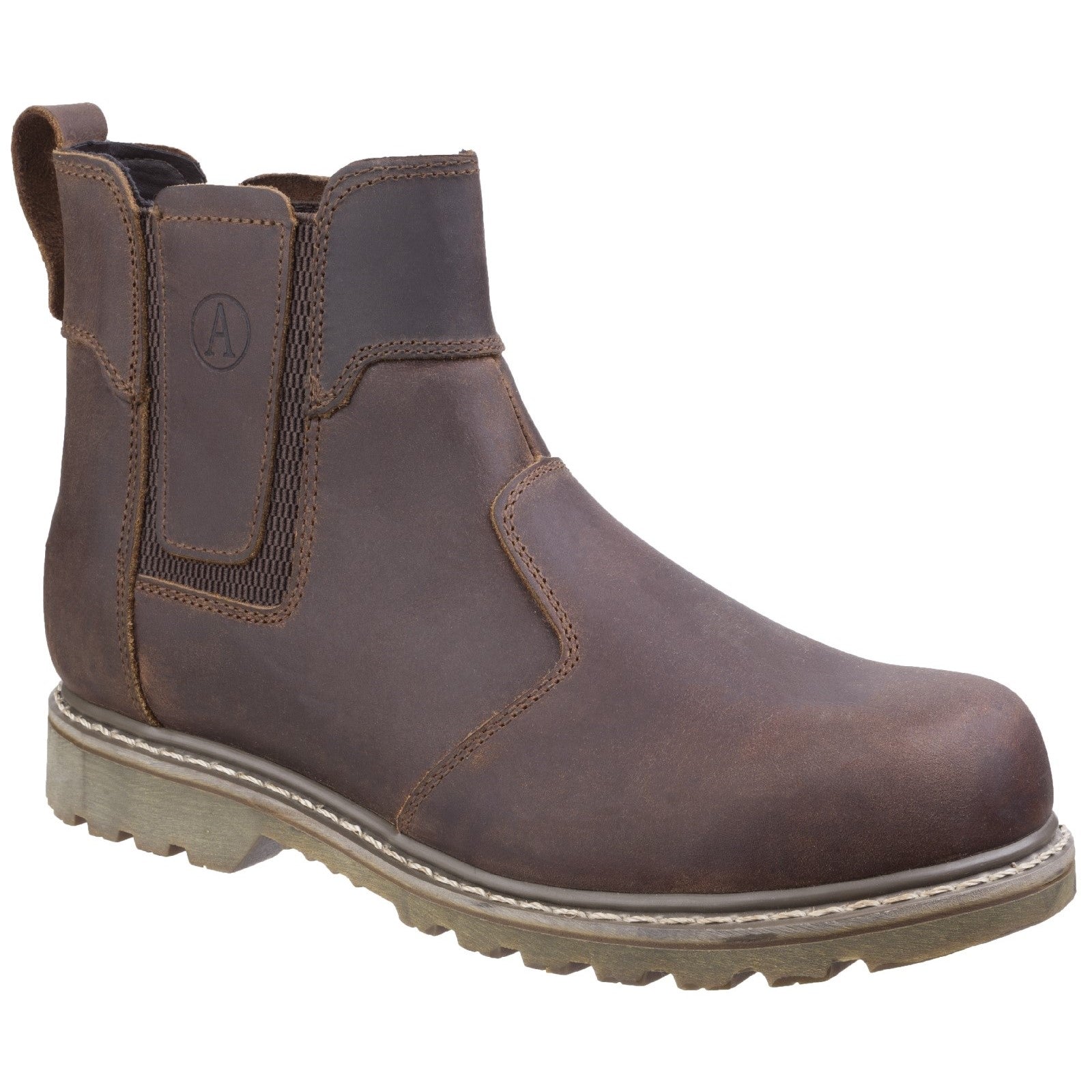 Amblers Abingdon Dealer Boot  Brown Crazy Horse