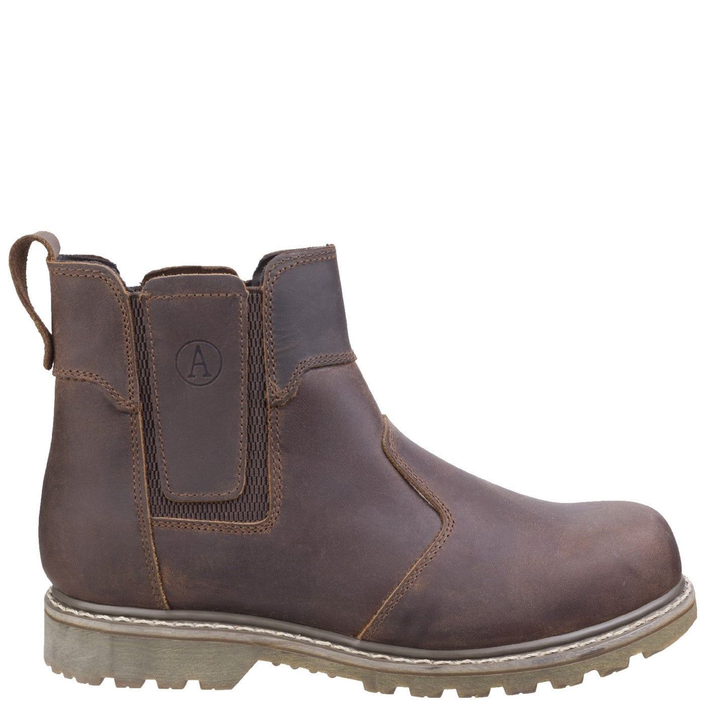 Amblers Abingdon Dealer Boot  Brown Crazy Horse