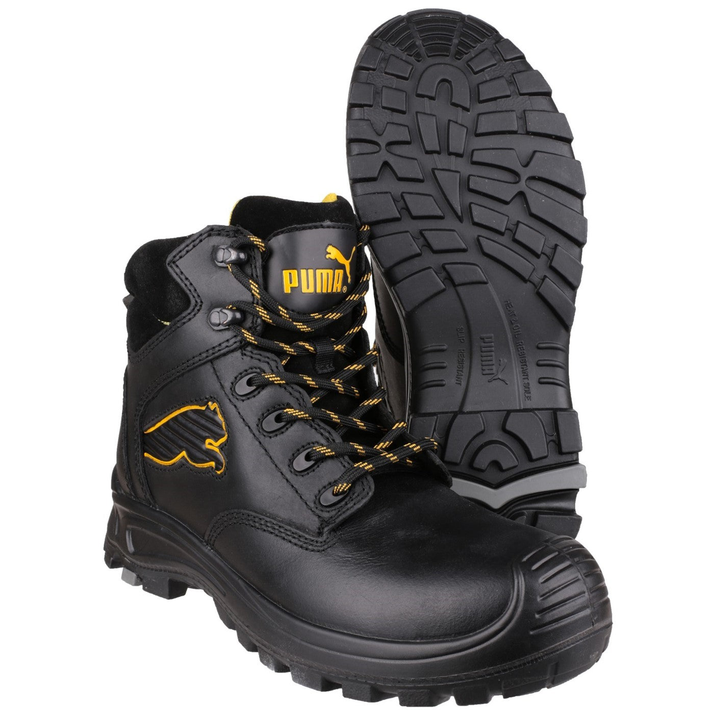 Puma Safety Borneo Mid S3 Safety Boot S3 Black