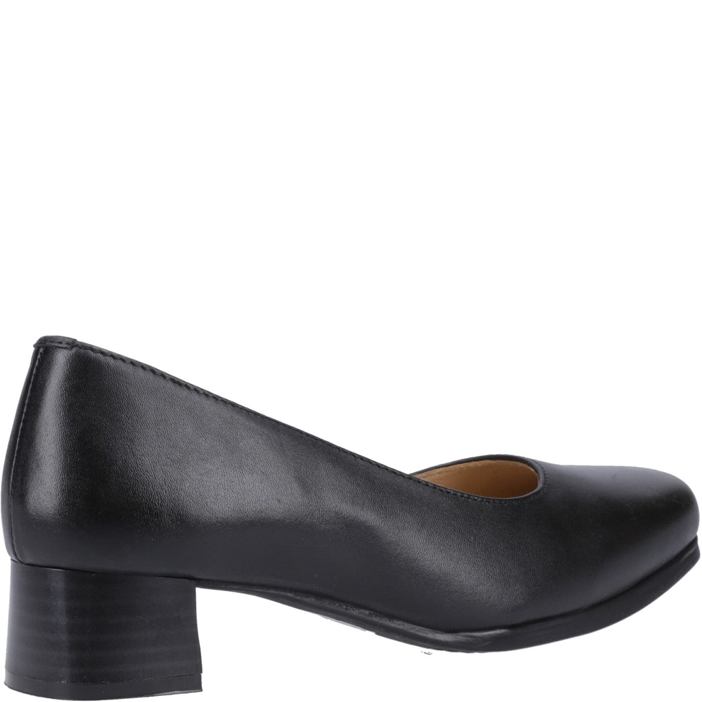Amblers Walford Ladies Wide Fit Court  Black