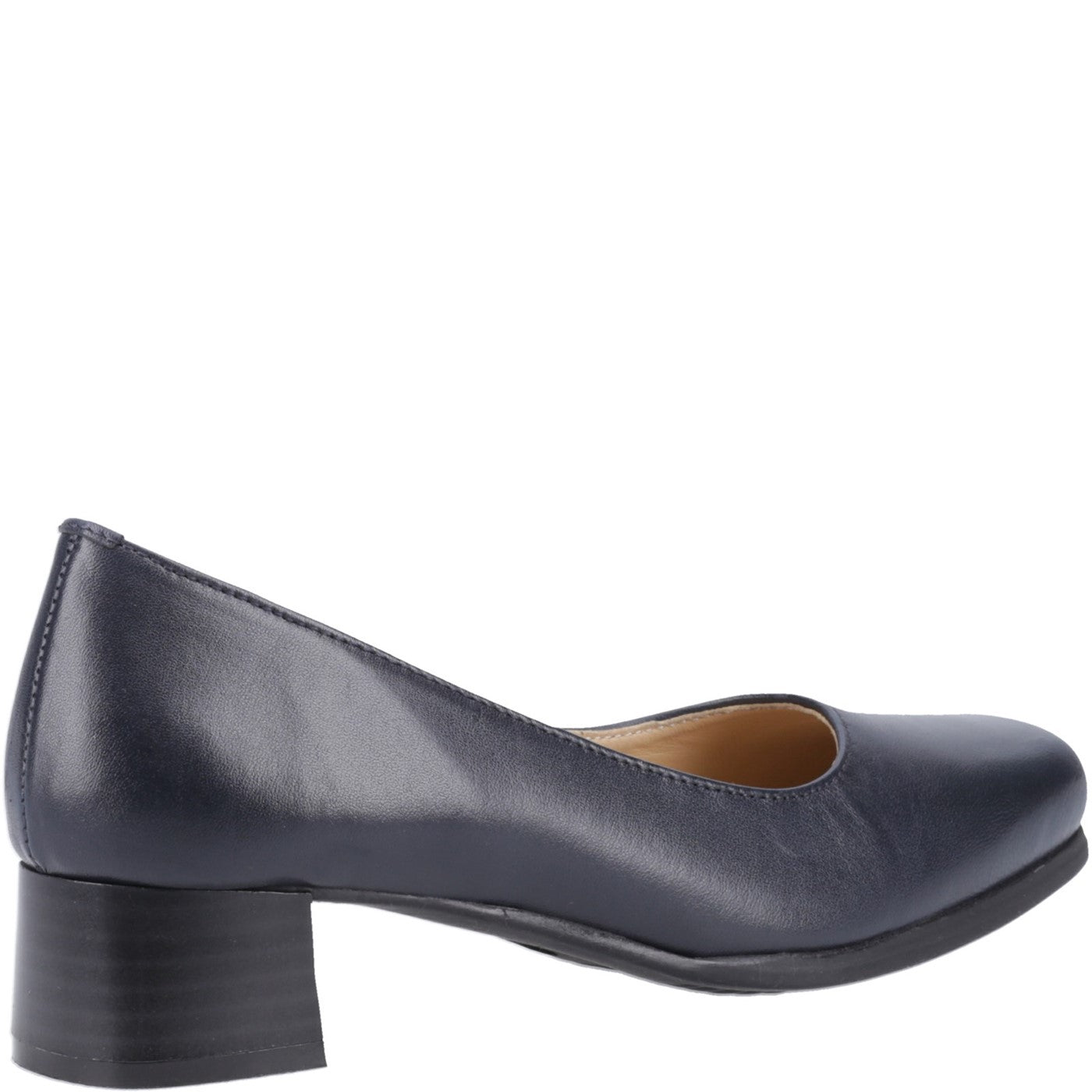 Amblers Walford Ladies Leather Court  Navy