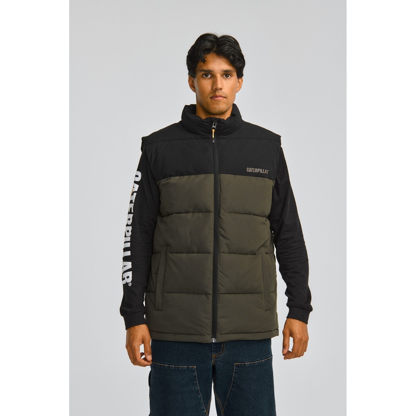 Caterpillar Arctic Zone Vest  Moss