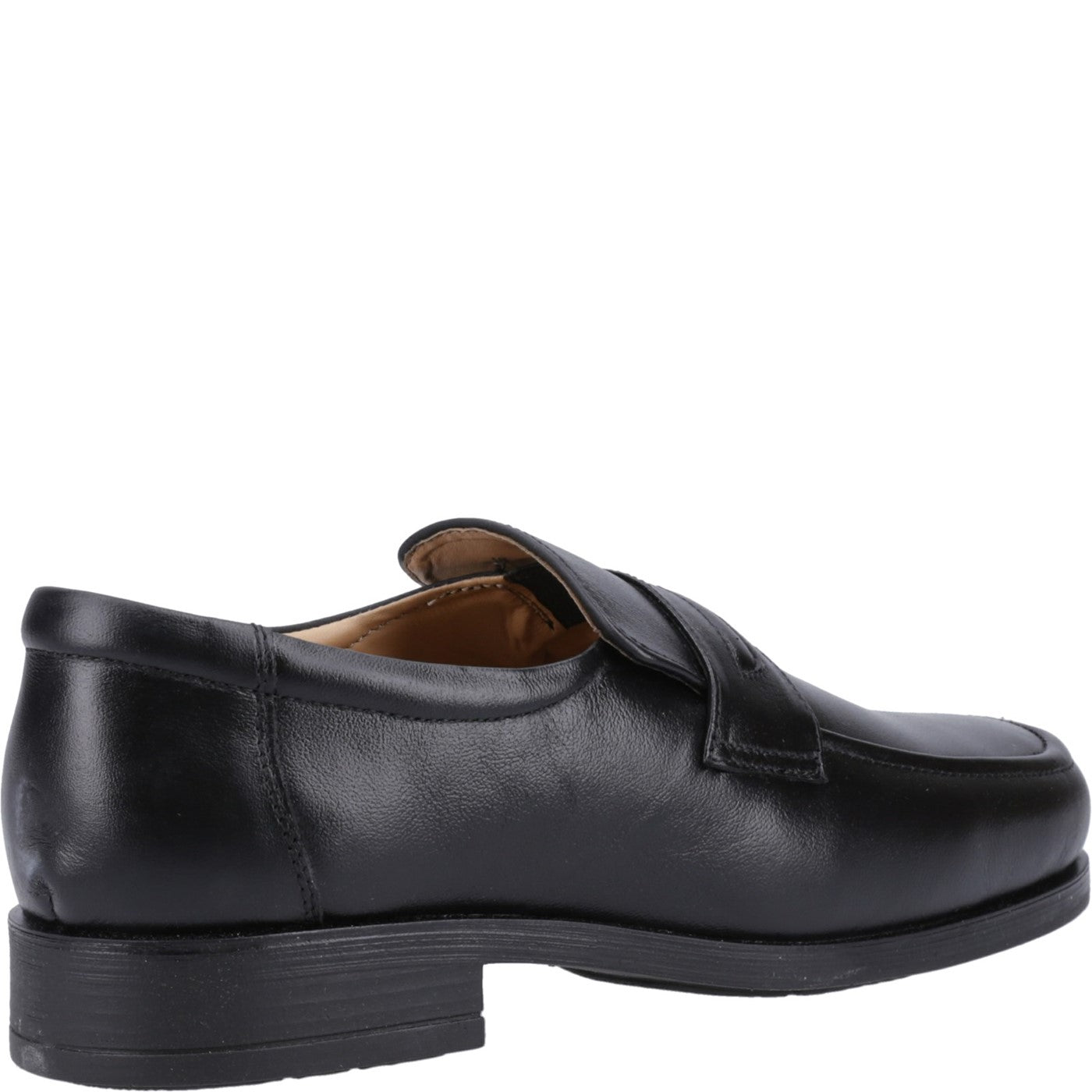 Amblers Manchester Leather Loafer  Black