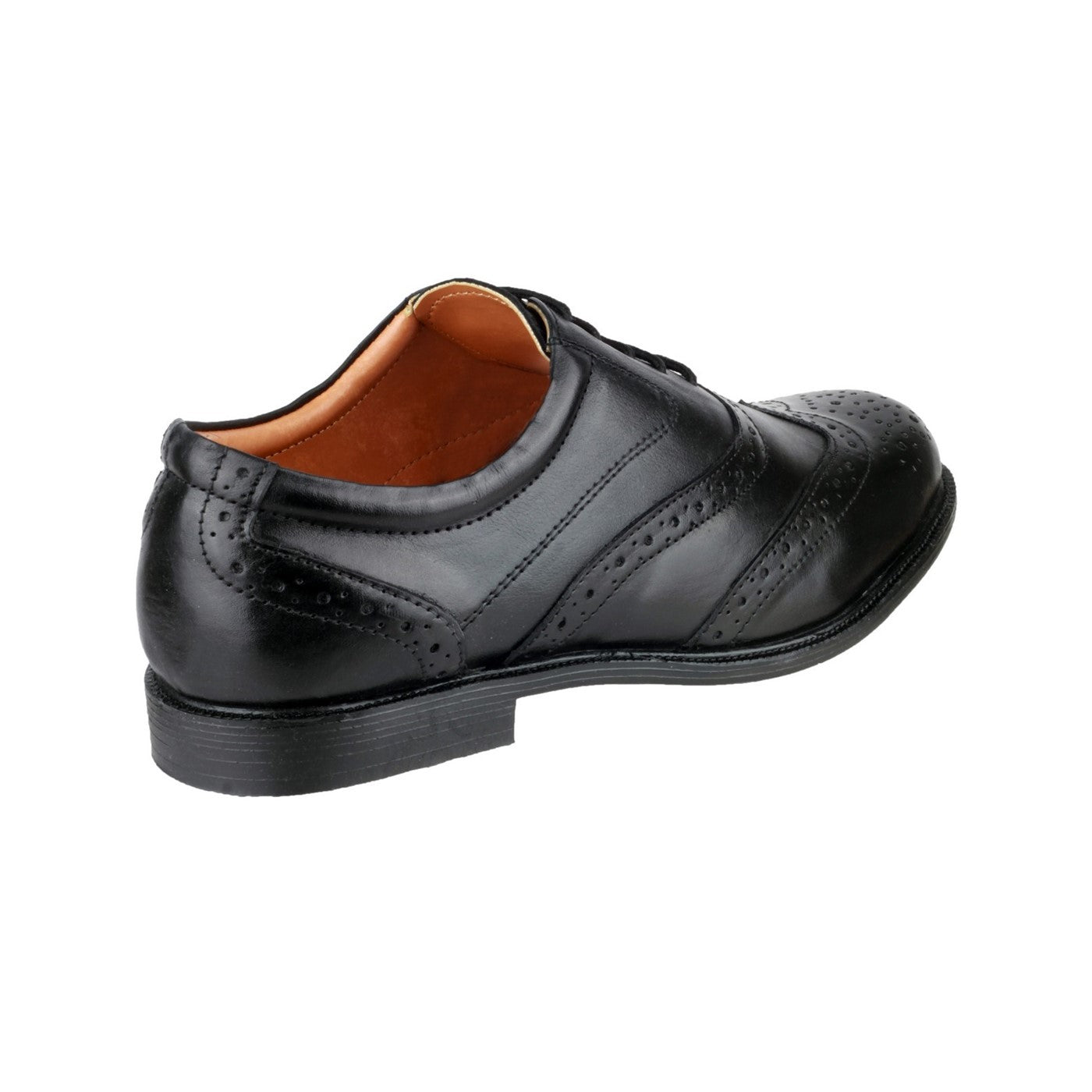 Amblers Liverpool Oxford Brogue  Black