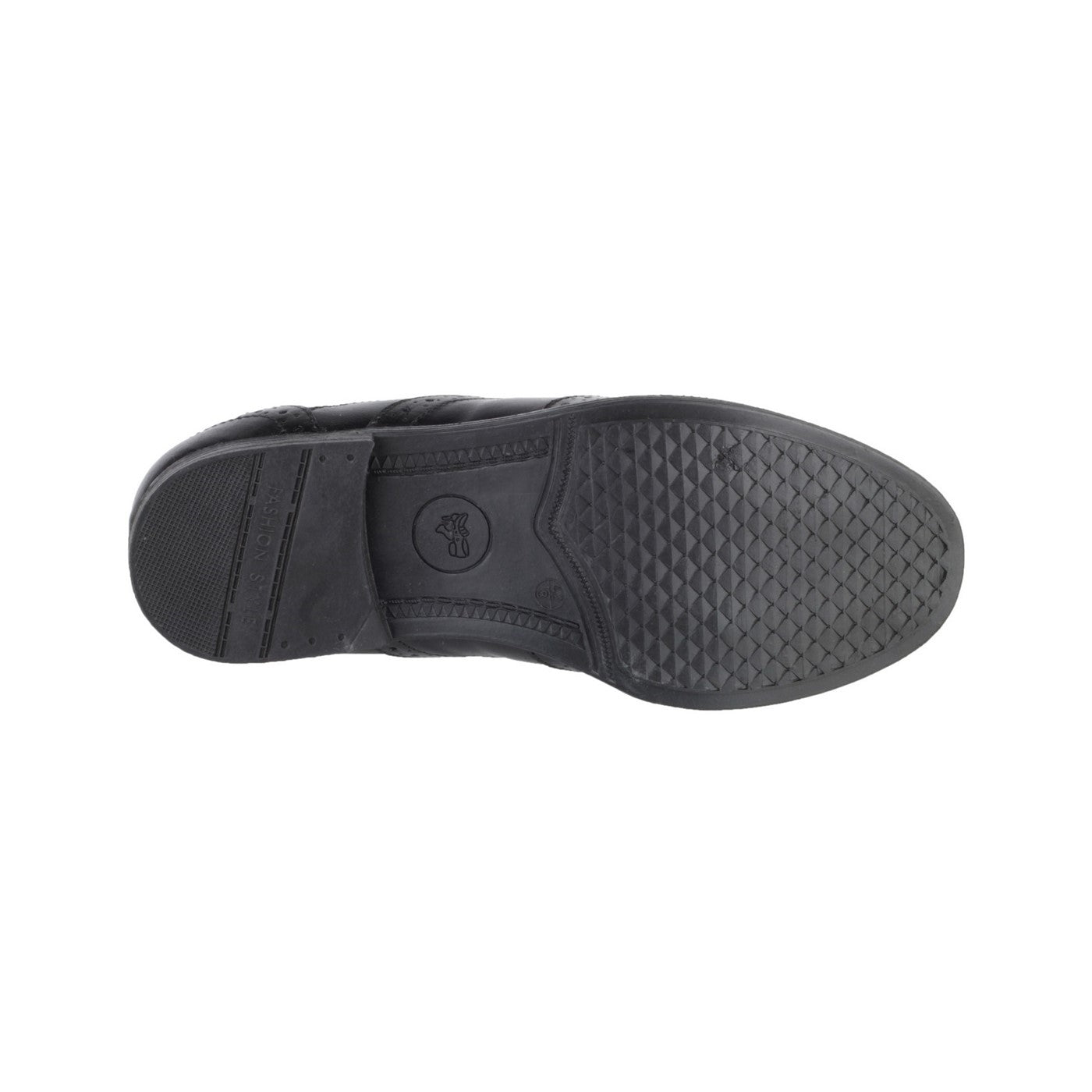 Amblers Liverpool Oxford Brogue  Black