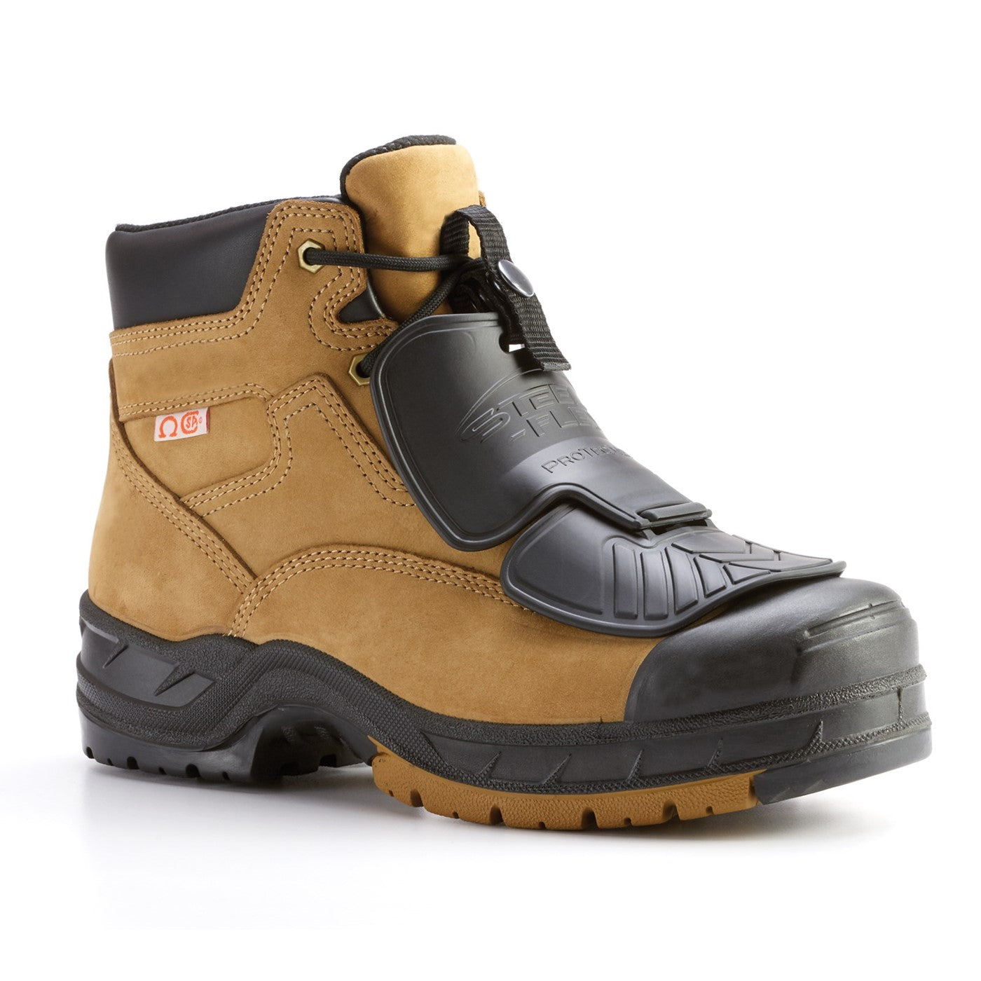 Steel Flex ProtectMet Met Safety Guard  Black