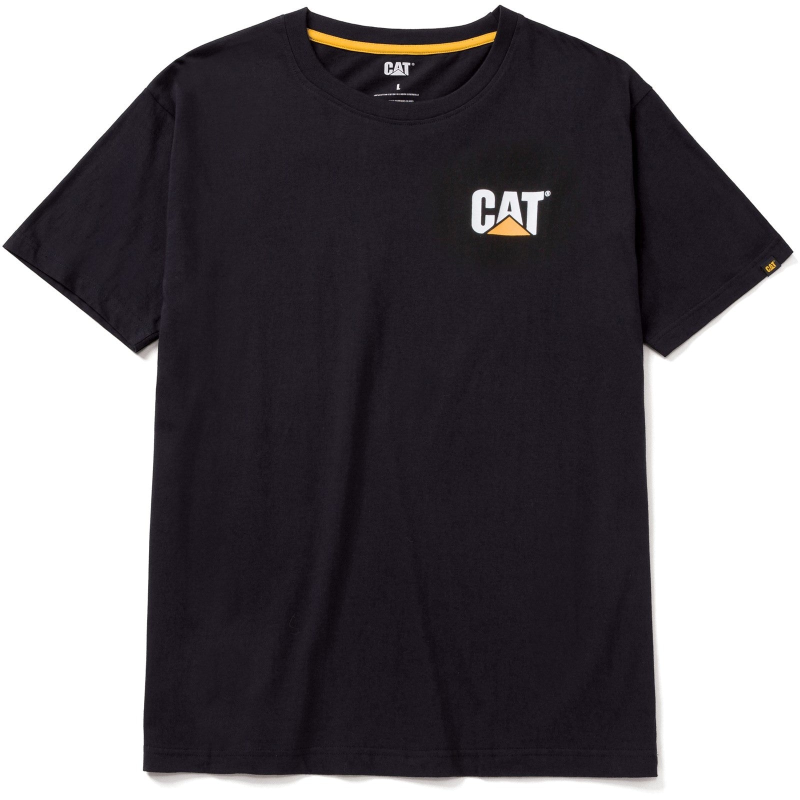 Caterpillar Trademark Tee  Black