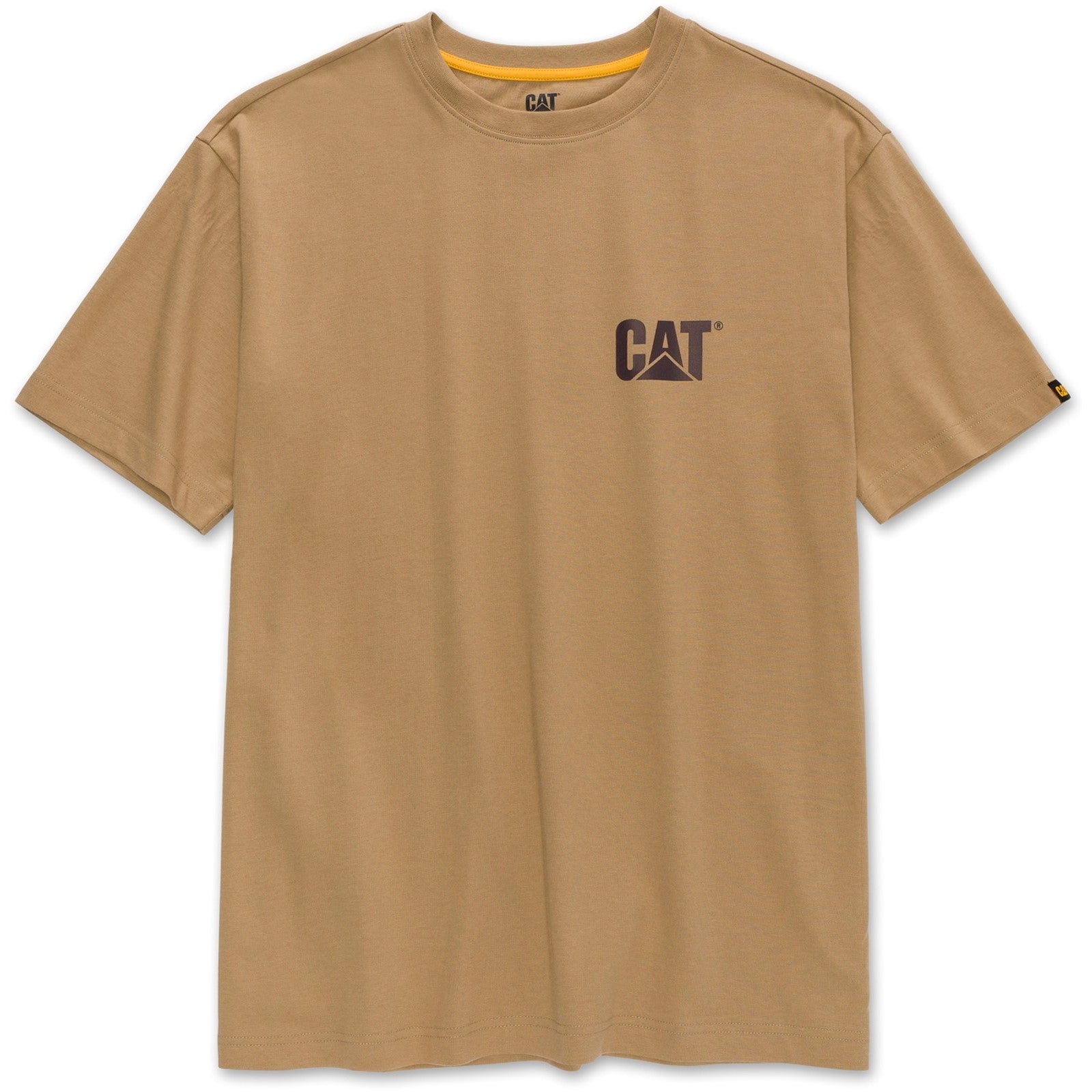 Caterpillar Trademark Tee  Khaki