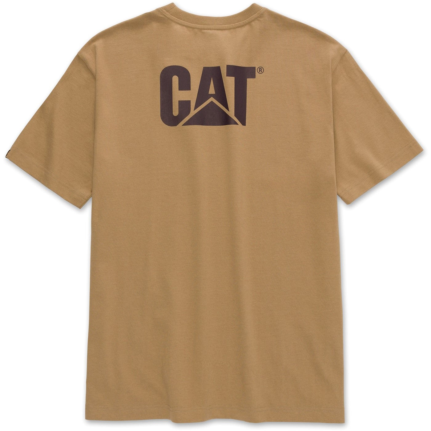 Caterpillar Trademark Tee  Khaki