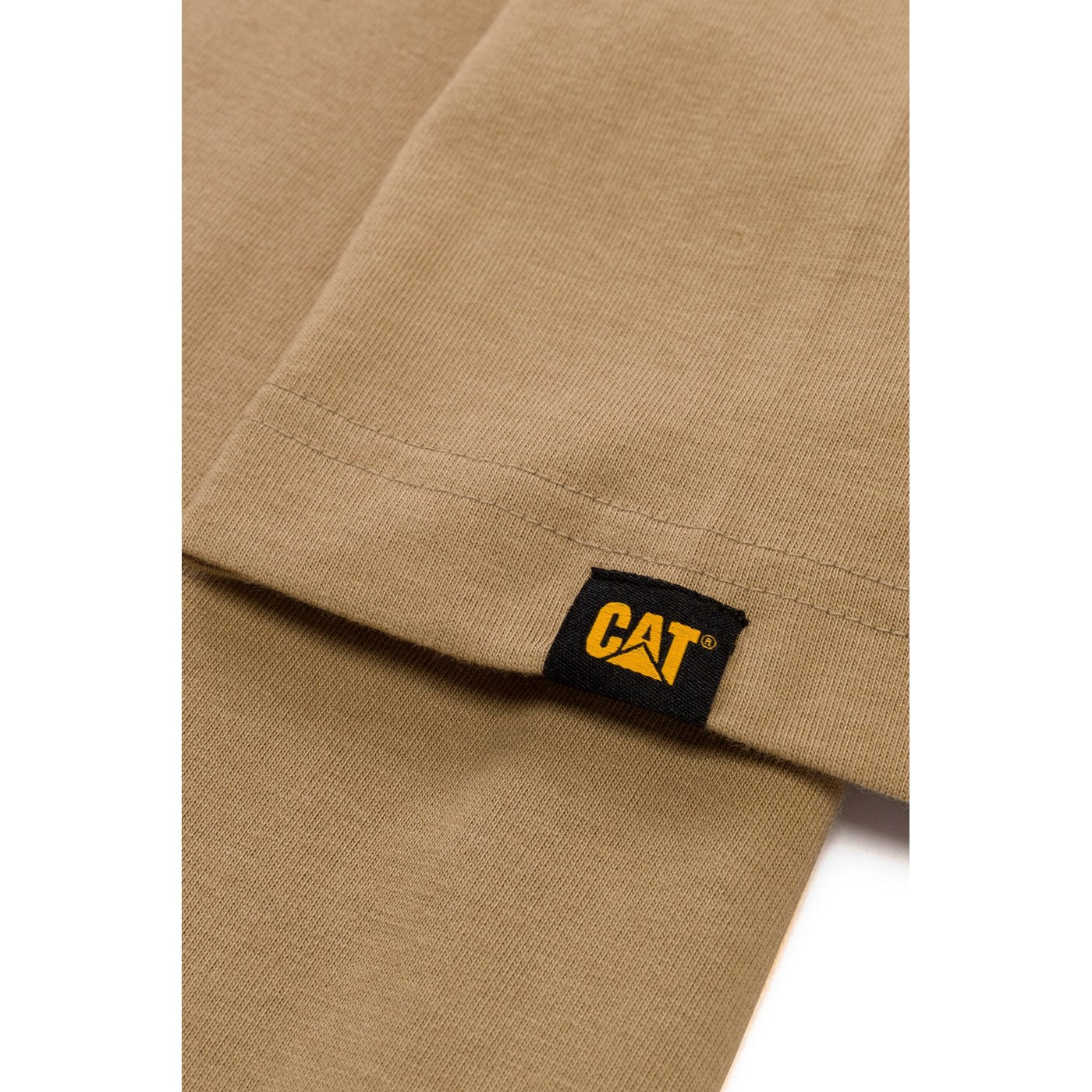 Caterpillar Trademark Tee  Khaki