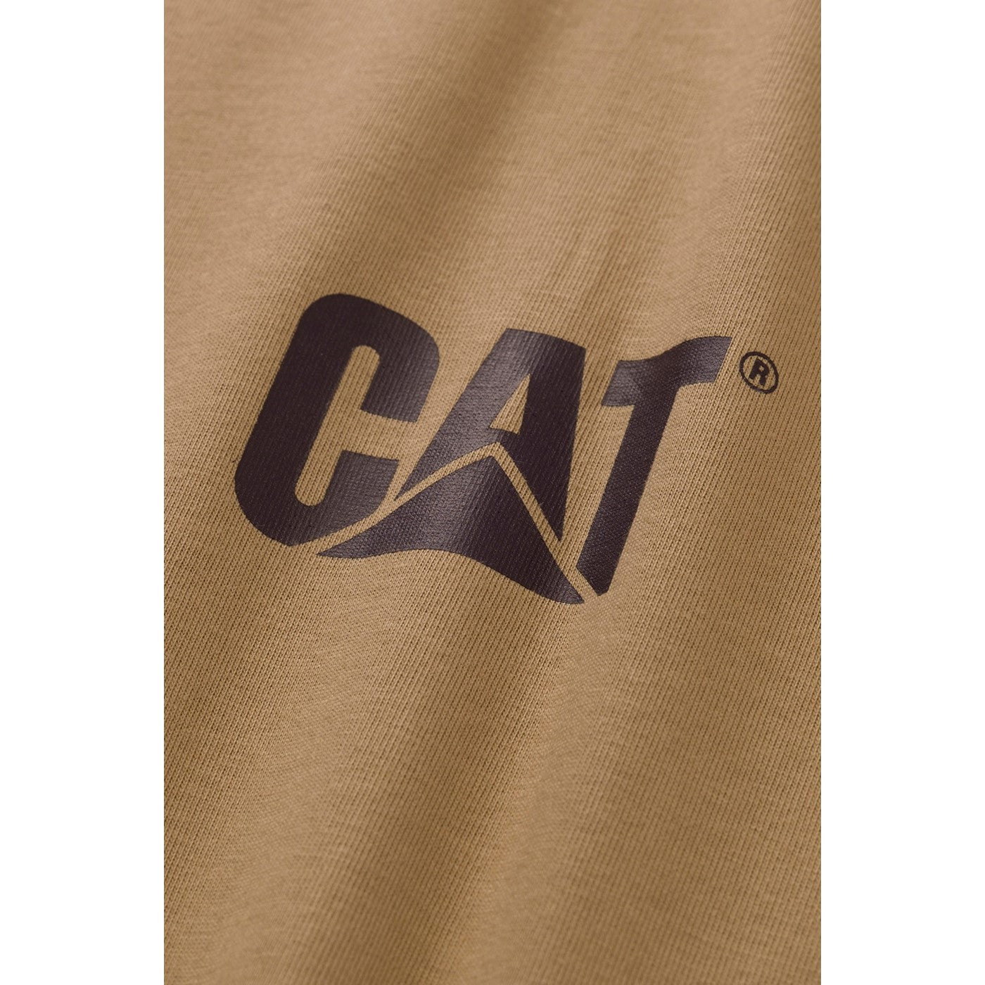 Caterpillar Trademark Tee  Khaki