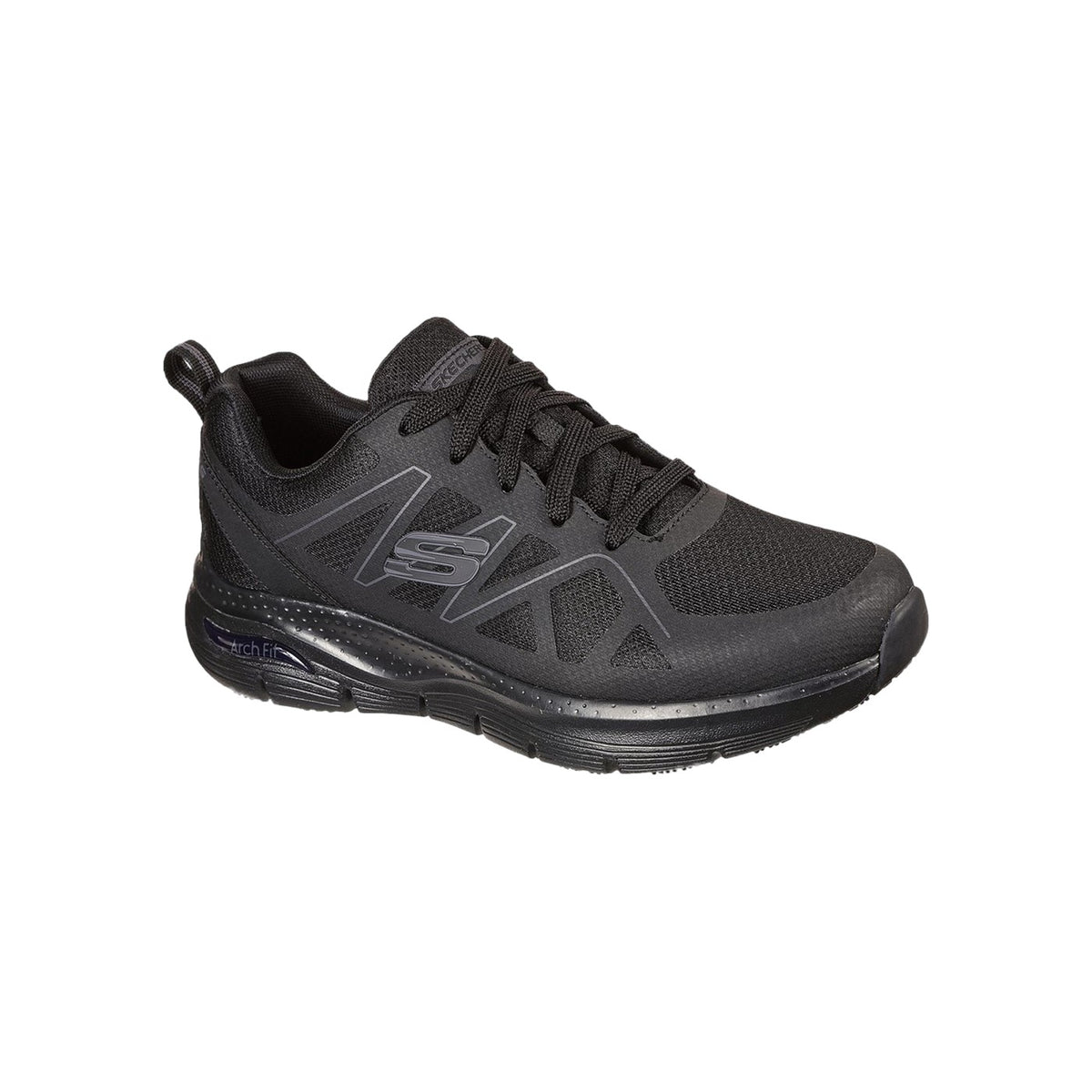 Skechers Workwear Arch Fit SR Axtell Occupational Shoe OB Black