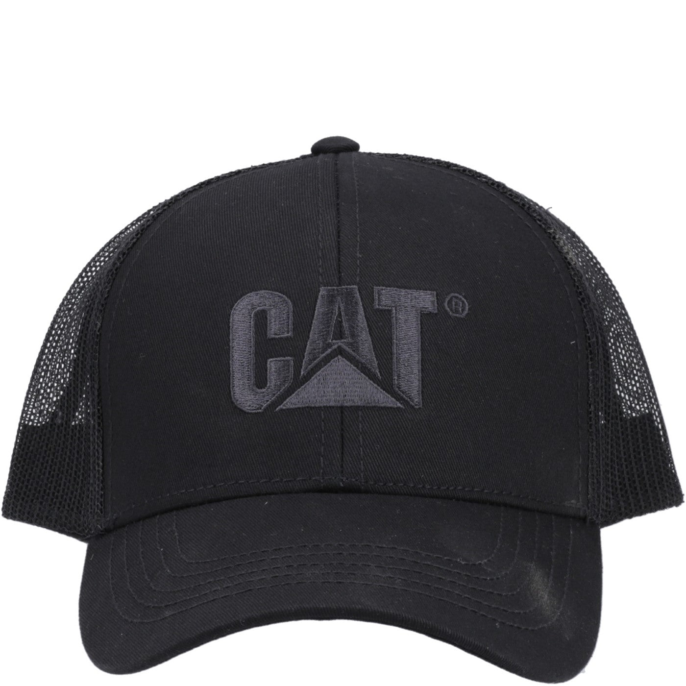 Caterpillar Raised Logo Cap  Black