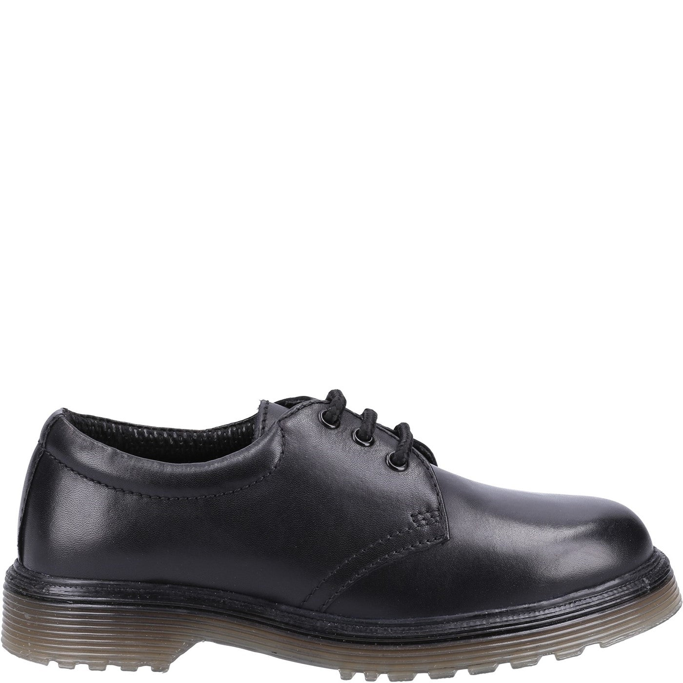 Amblers Aldershot Leather Gibson Shoe  Black