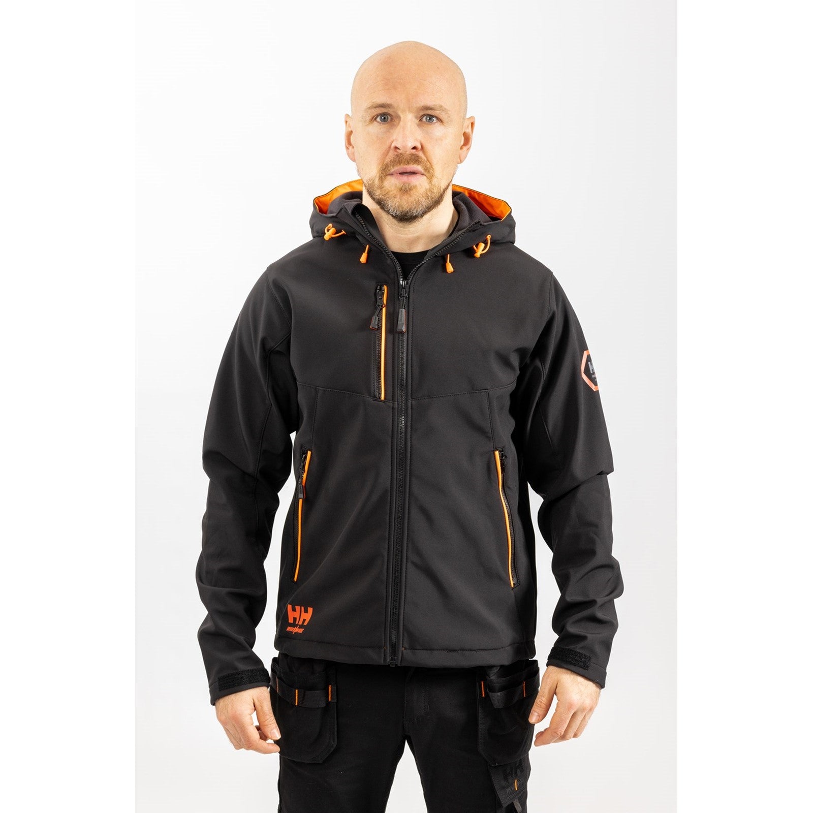 Helly Hansen Workwear Chelsea Evolution Hooded Softs  Black